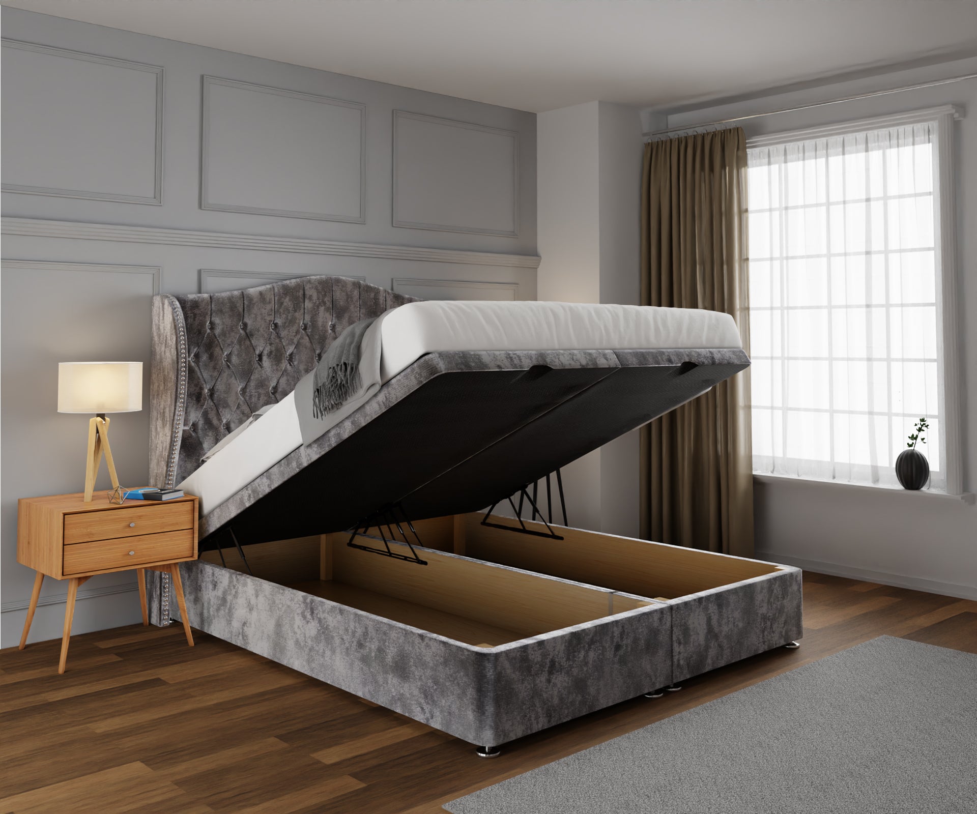 Marylebone Ottoman Storage Divan Bed Set