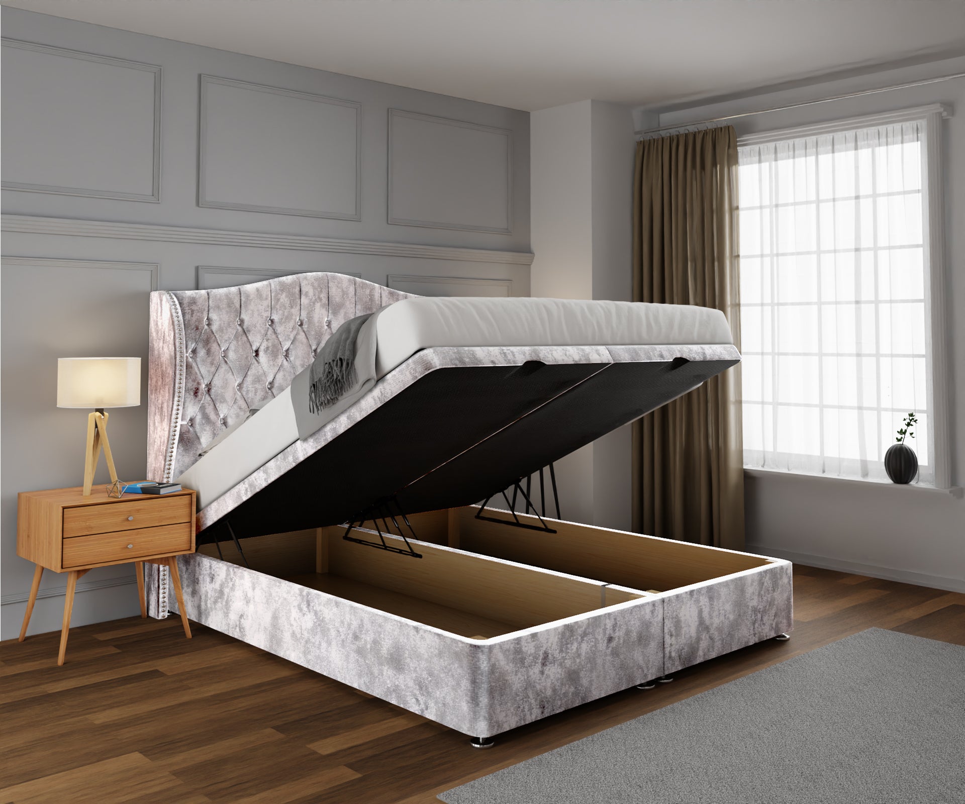 Marylebone Ottoman Storage Divan Bed Set