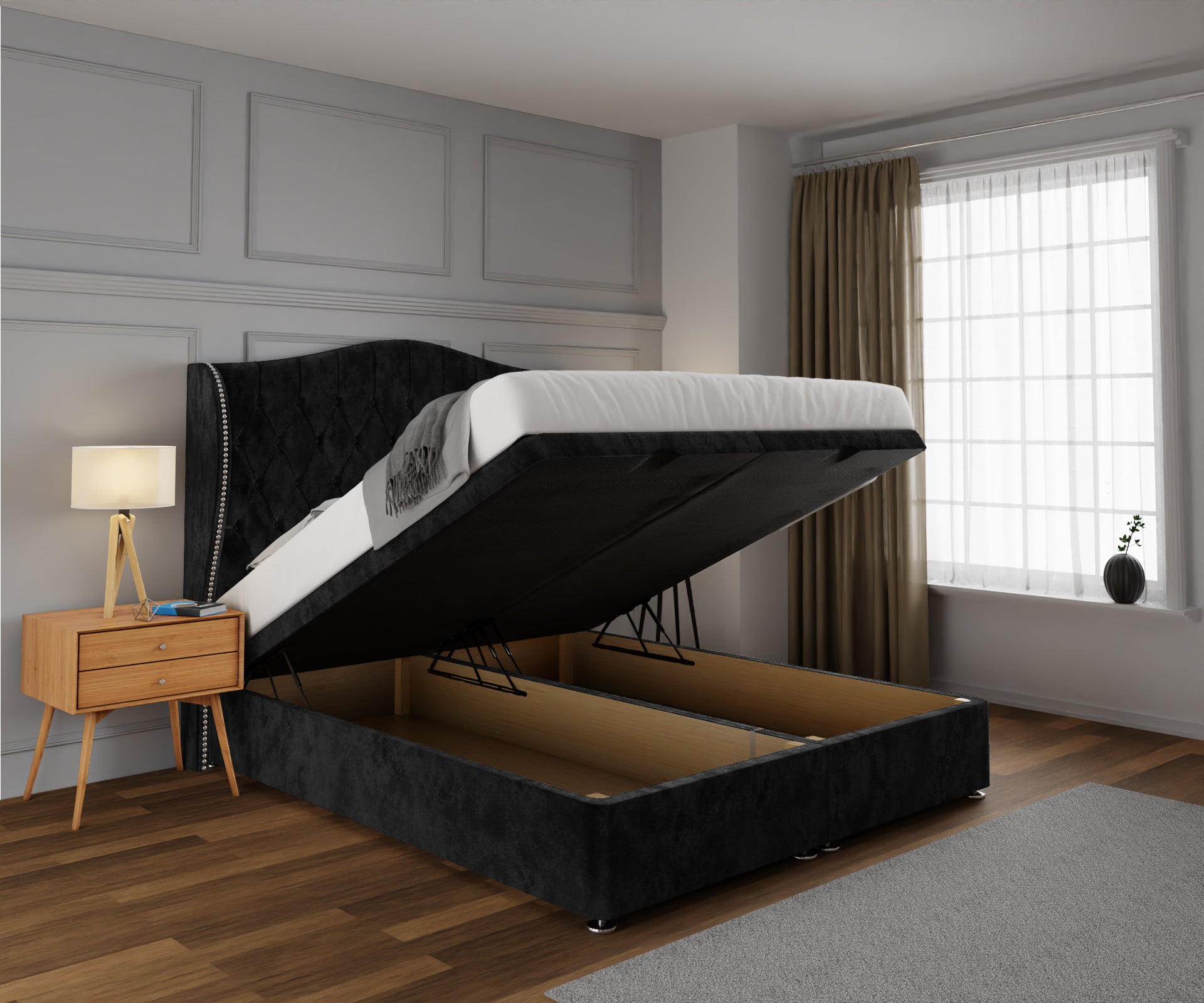 Marylebone Ottoman Storage Divan Bed Set