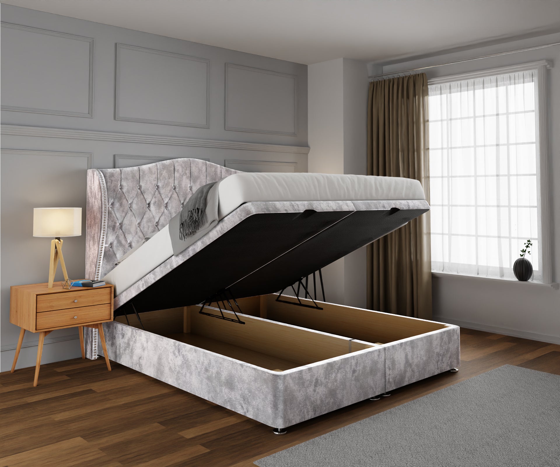 Marylebone Ottoman Storage Divan Bed Set