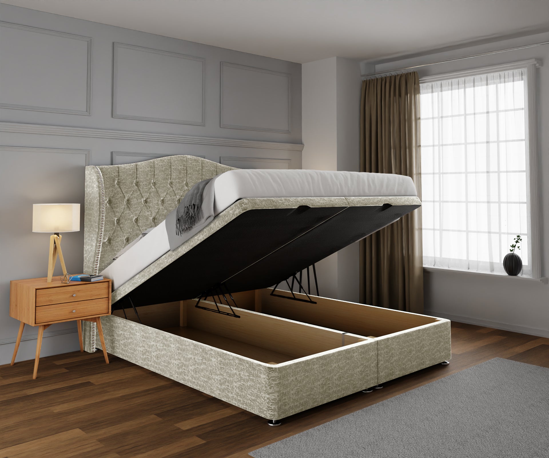 Marylebone Ottoman Storage Divan Bed Set