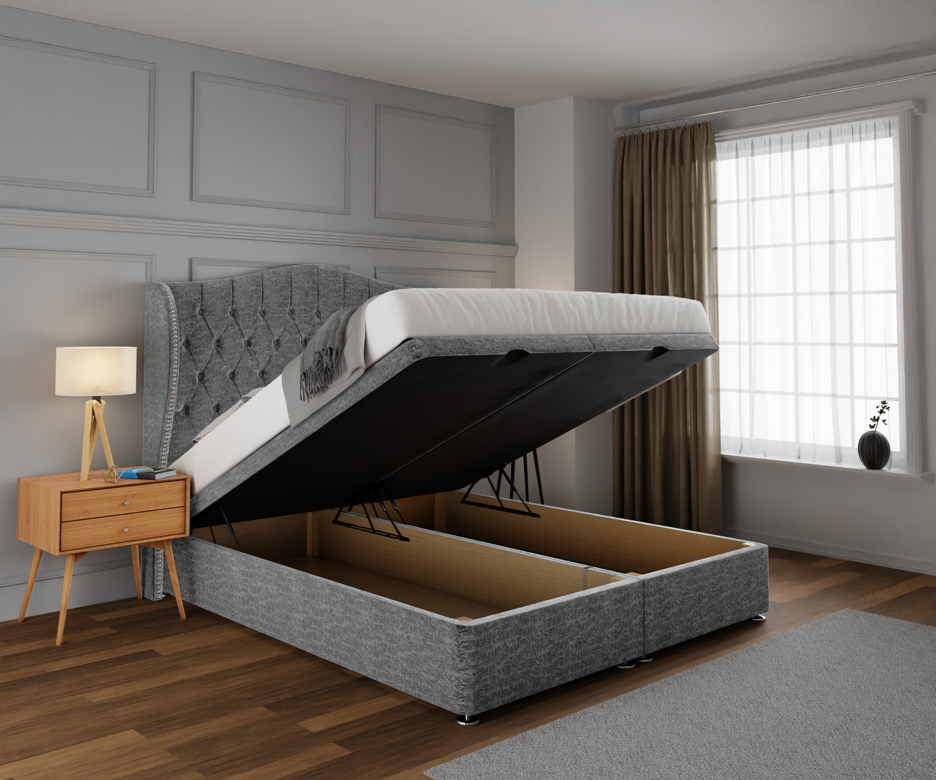 Marylebone Ottoman Storage Divan Bed Set