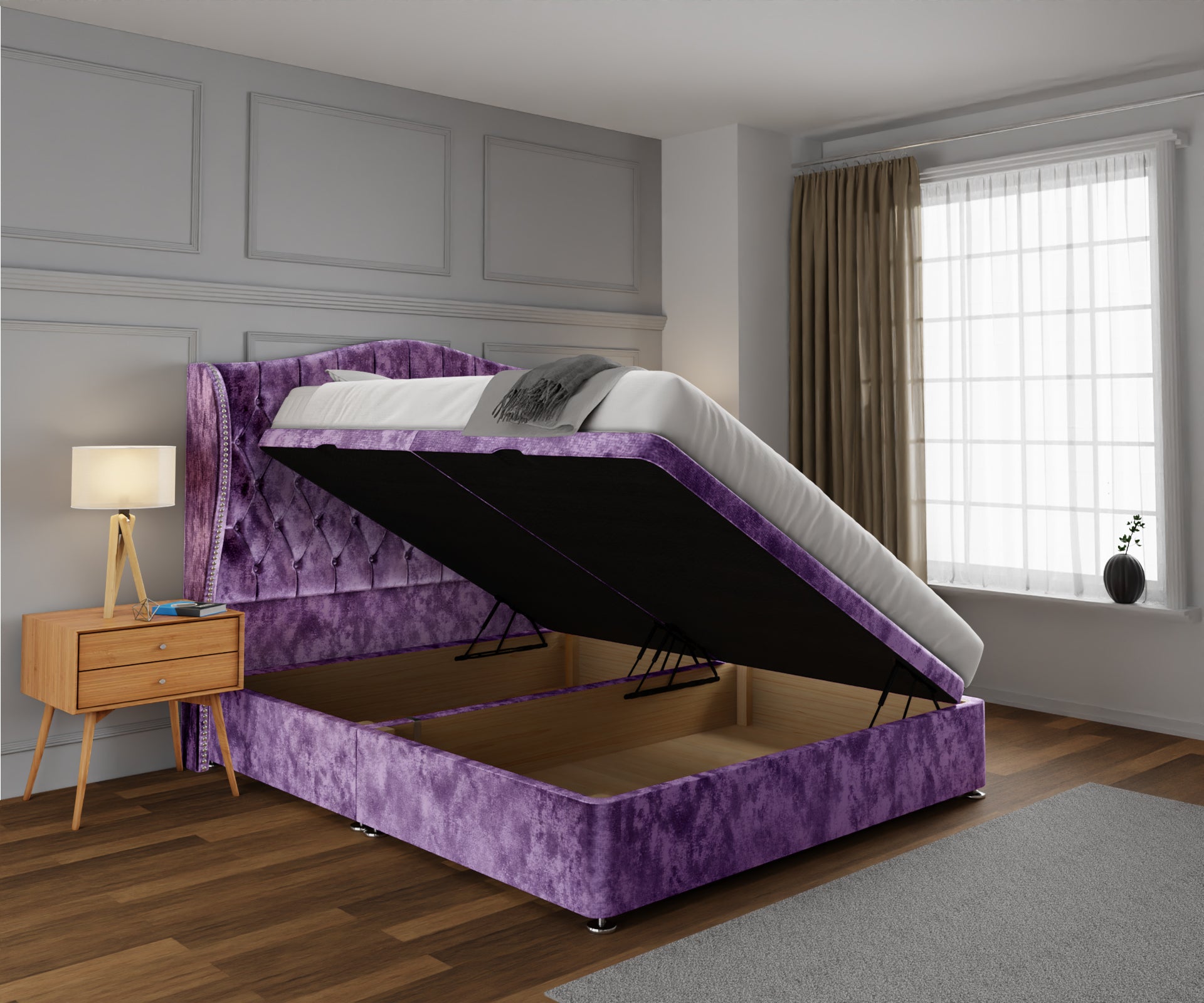 Marylebone Ottoman Storage Divan Bed Set