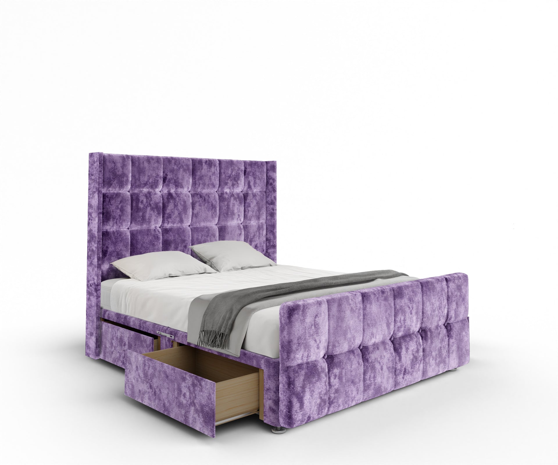 Mayfair Divan Bed Set With Footboard