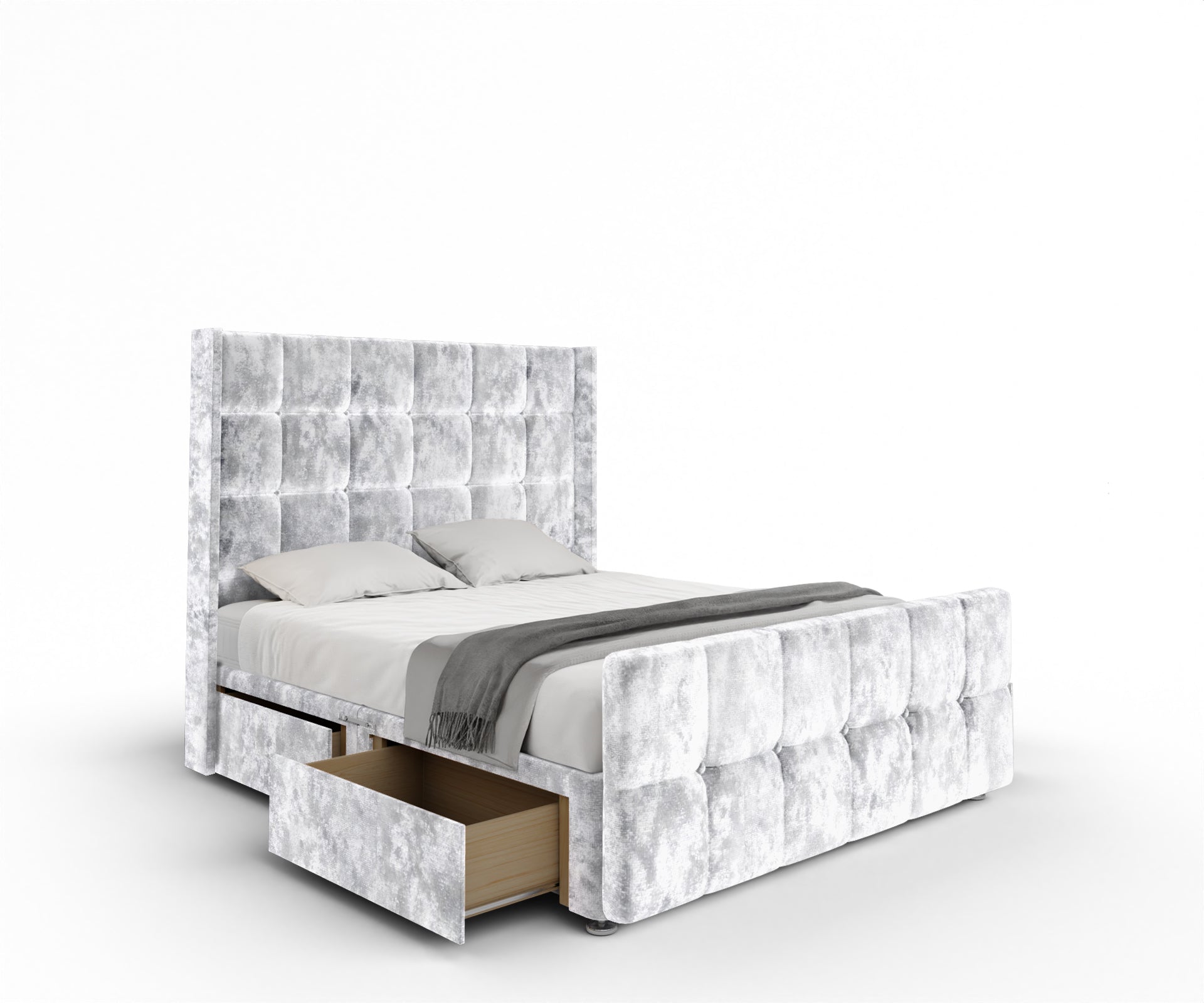 Mayfair Divan Bed Set With Footboard