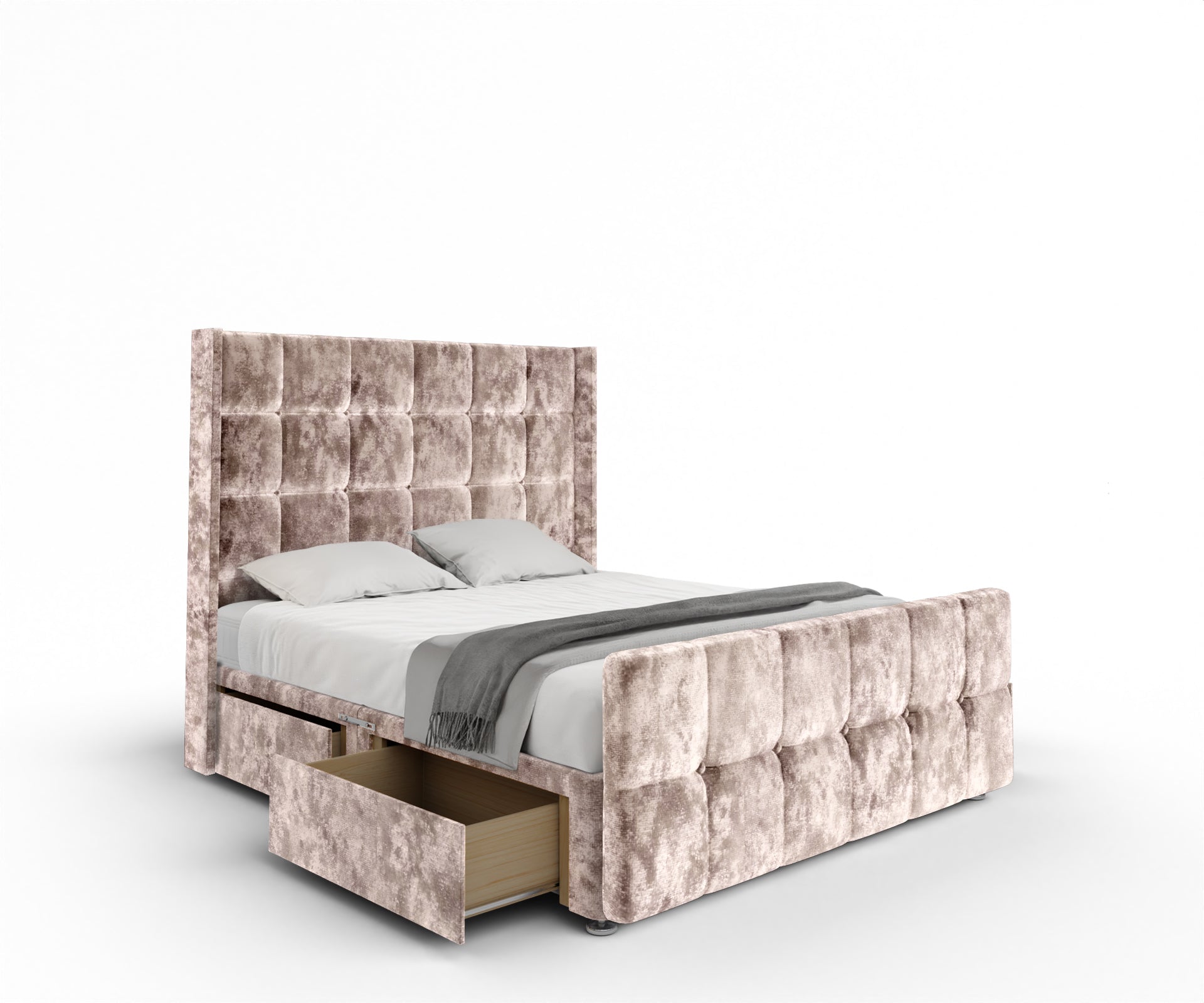 Mayfair Divan Bed Set With Footboard