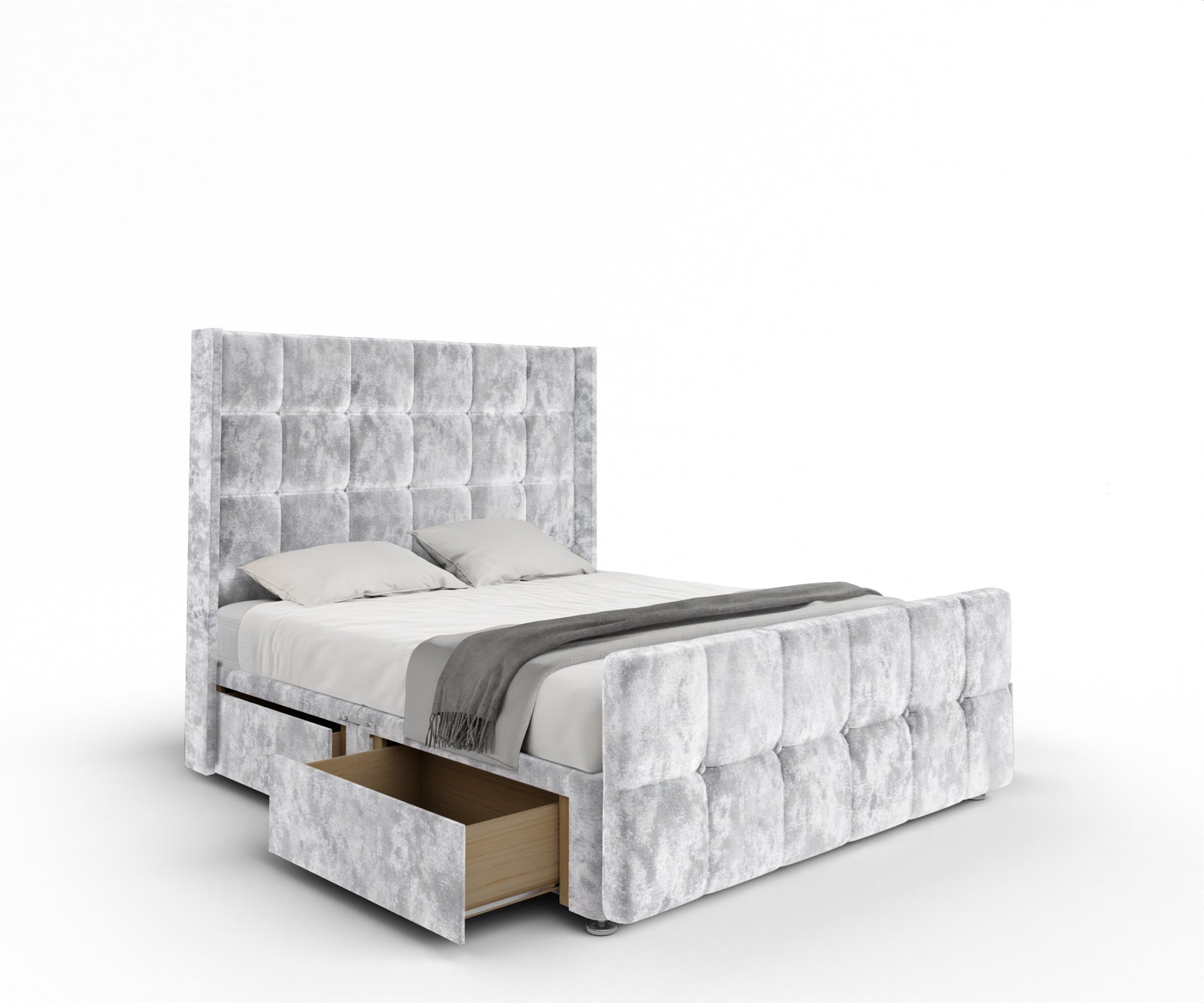 Mayfair Divan Bed Set With Footboard