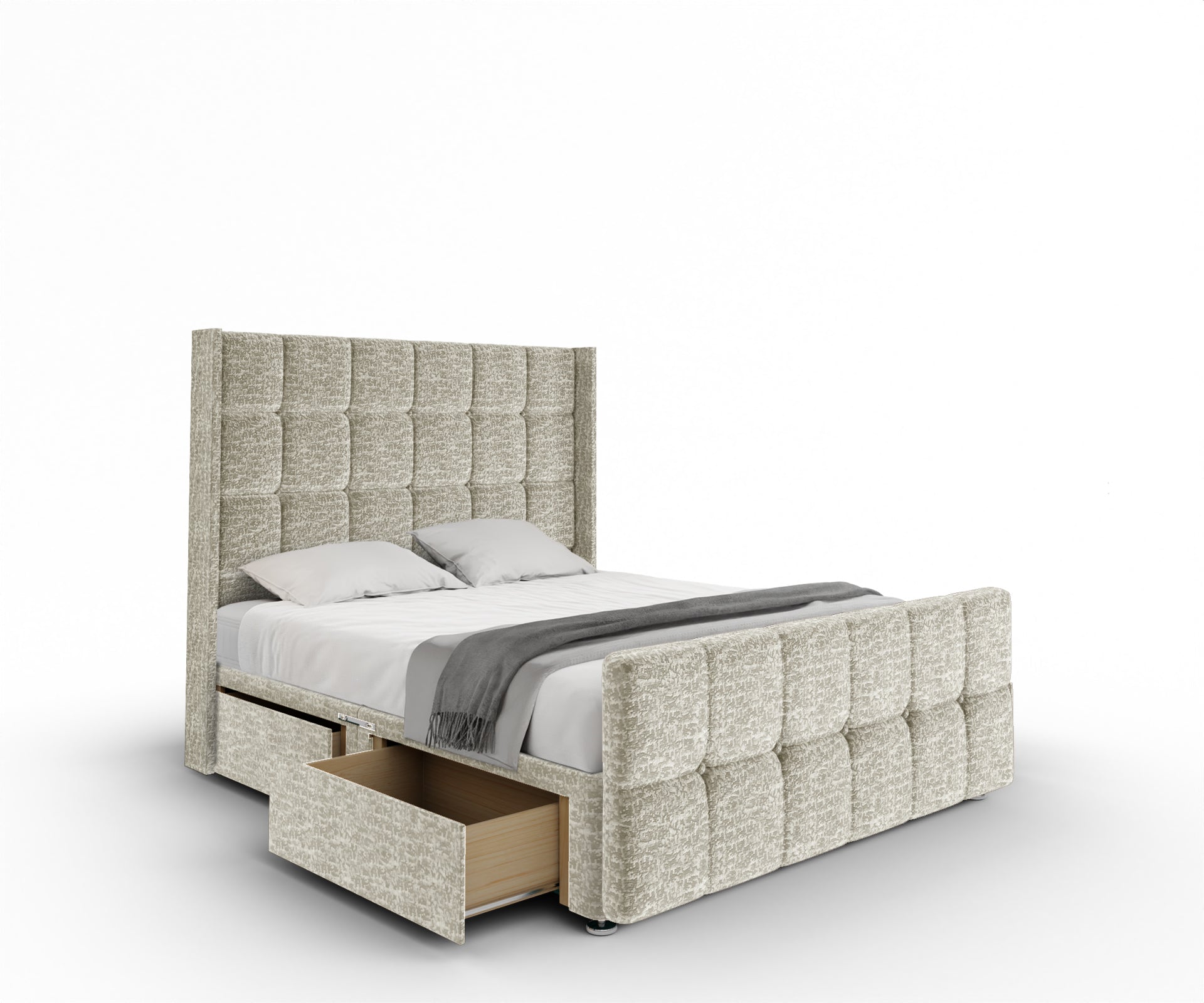 Mayfair Divan Bed Set With Footboard