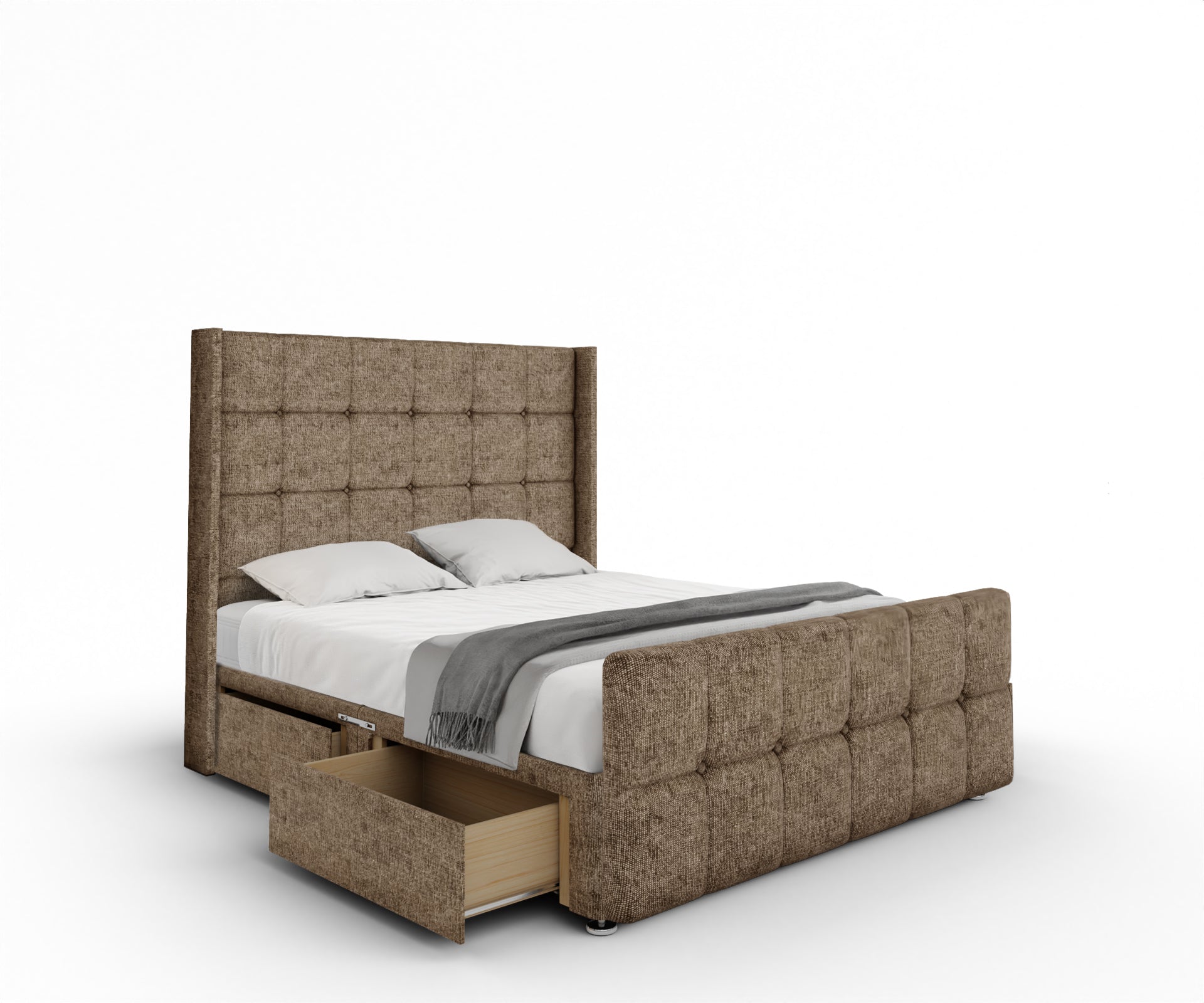 Mayfair Divan Bed Set With Footboard