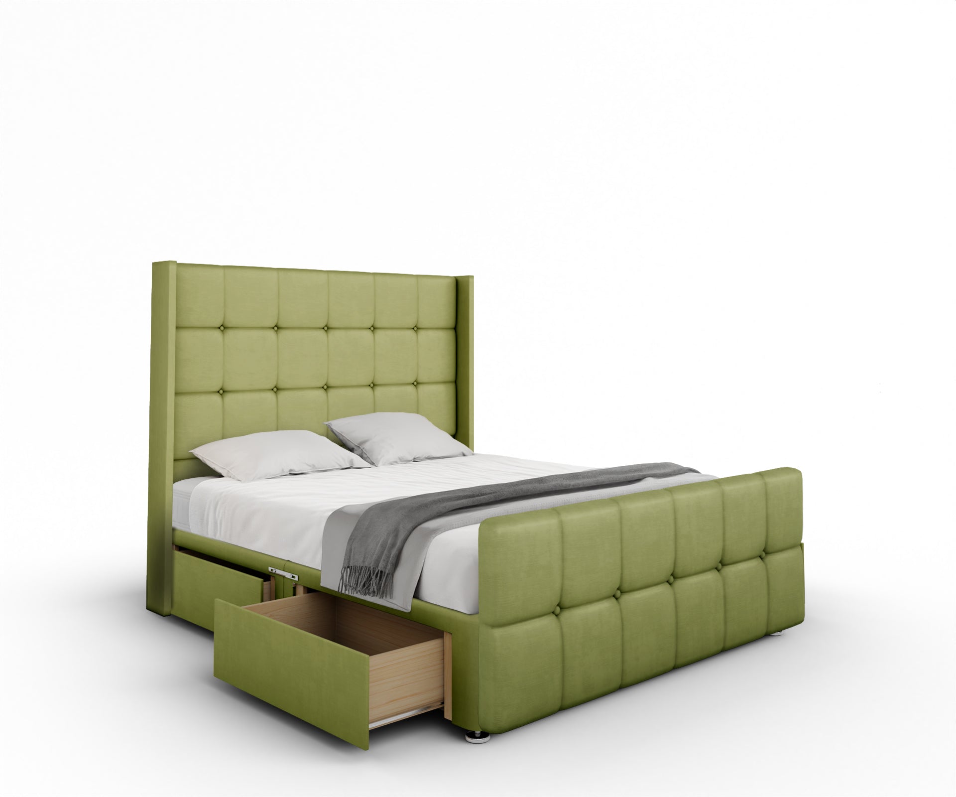 Mayfair Divan Bed Set With Footboard