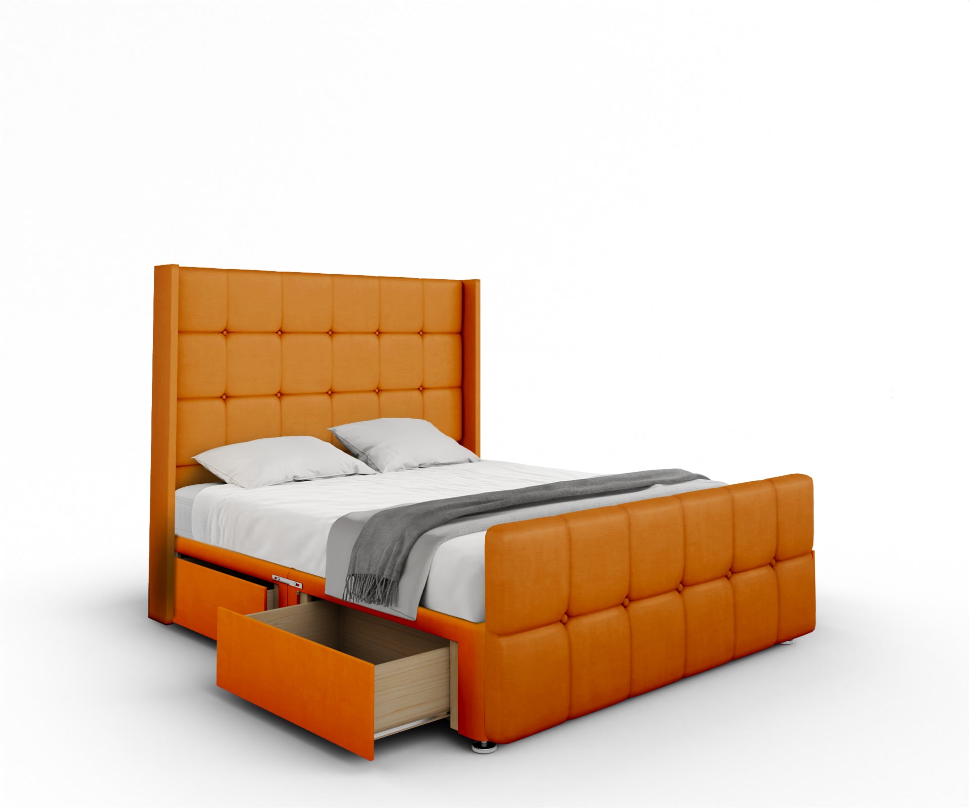 Mayfair Divan Bed Set With Footboard