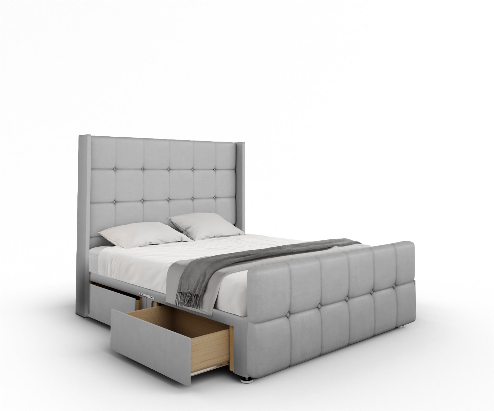 Mayfair Divan Bed Set With Footboard