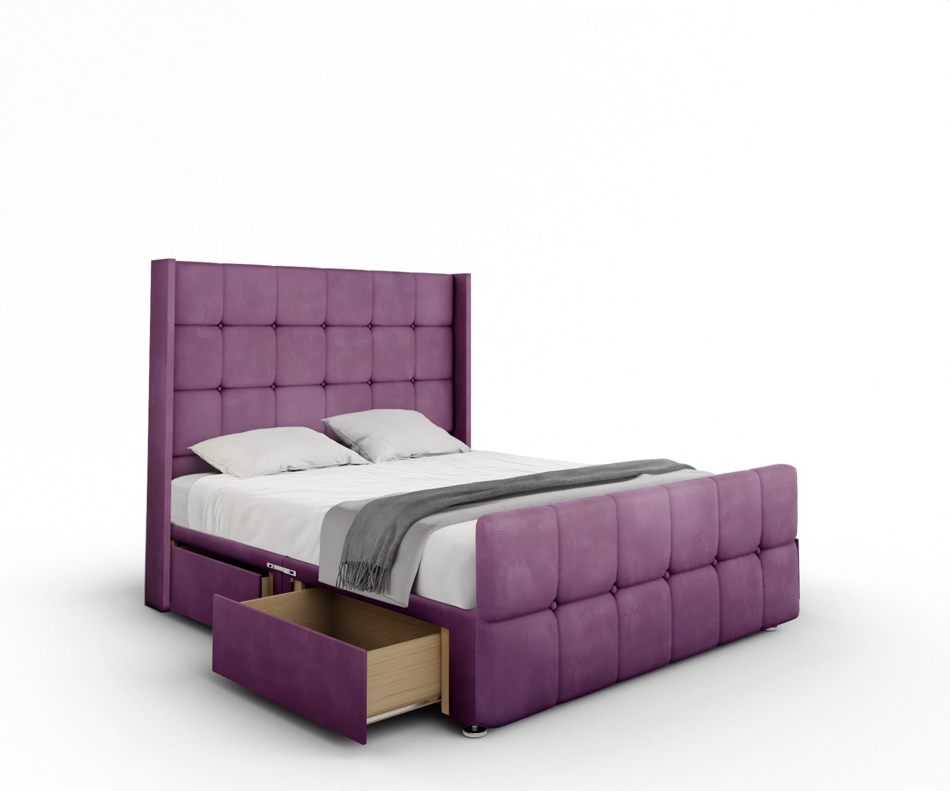 Mayfair Divan Bed Set With Footboard