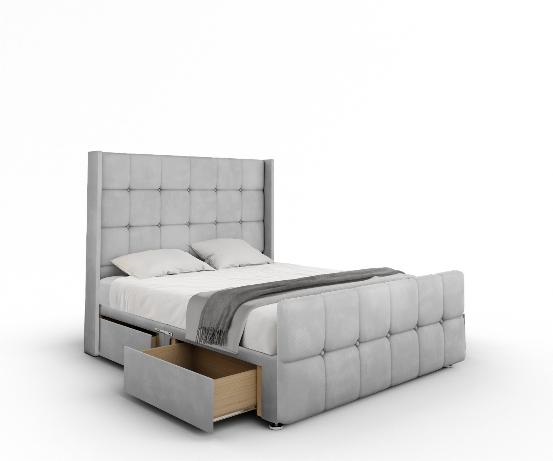 Mayfair Divan Bed Set With Footboard