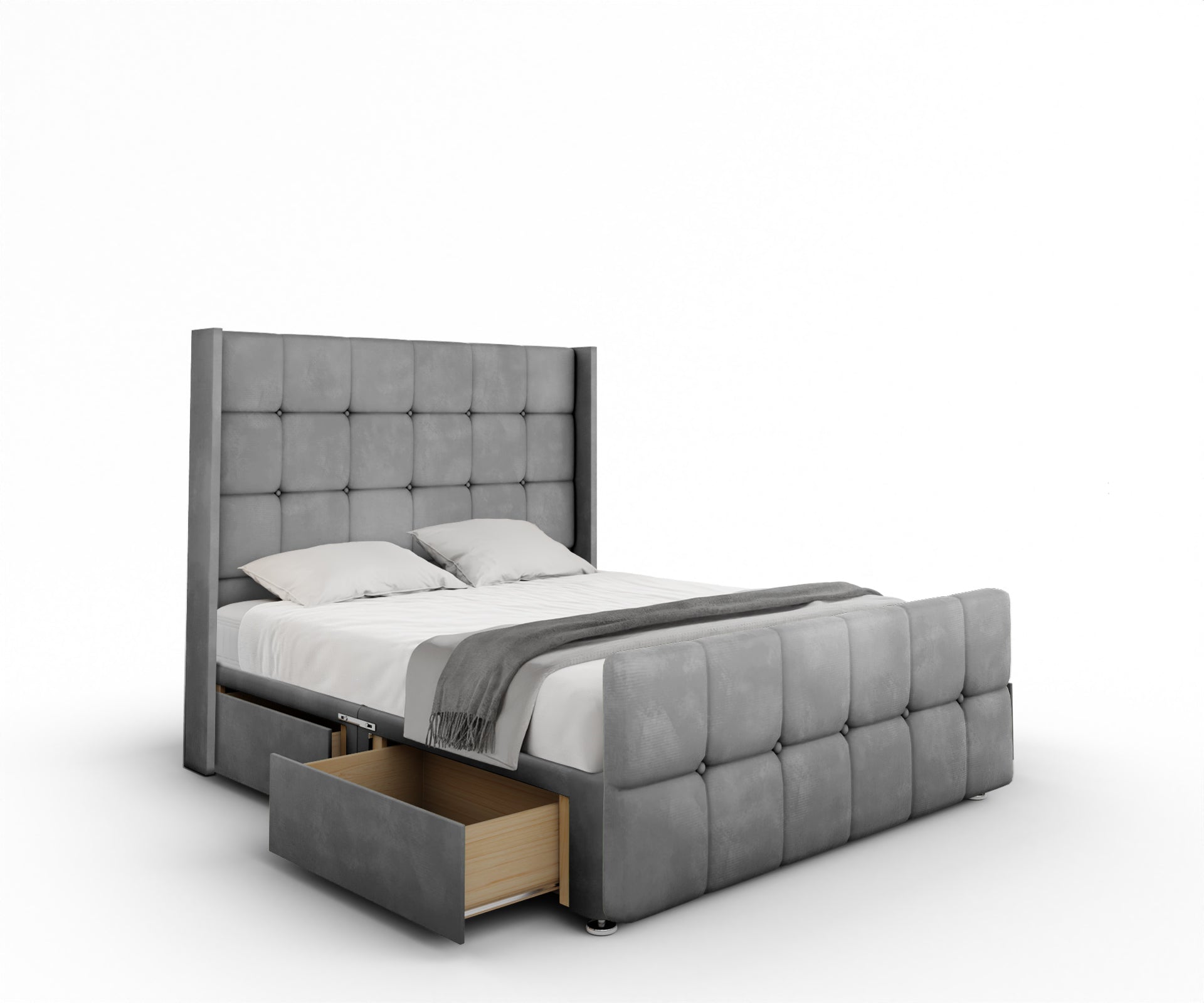 Mayfair Divan Bed Set With Footboard