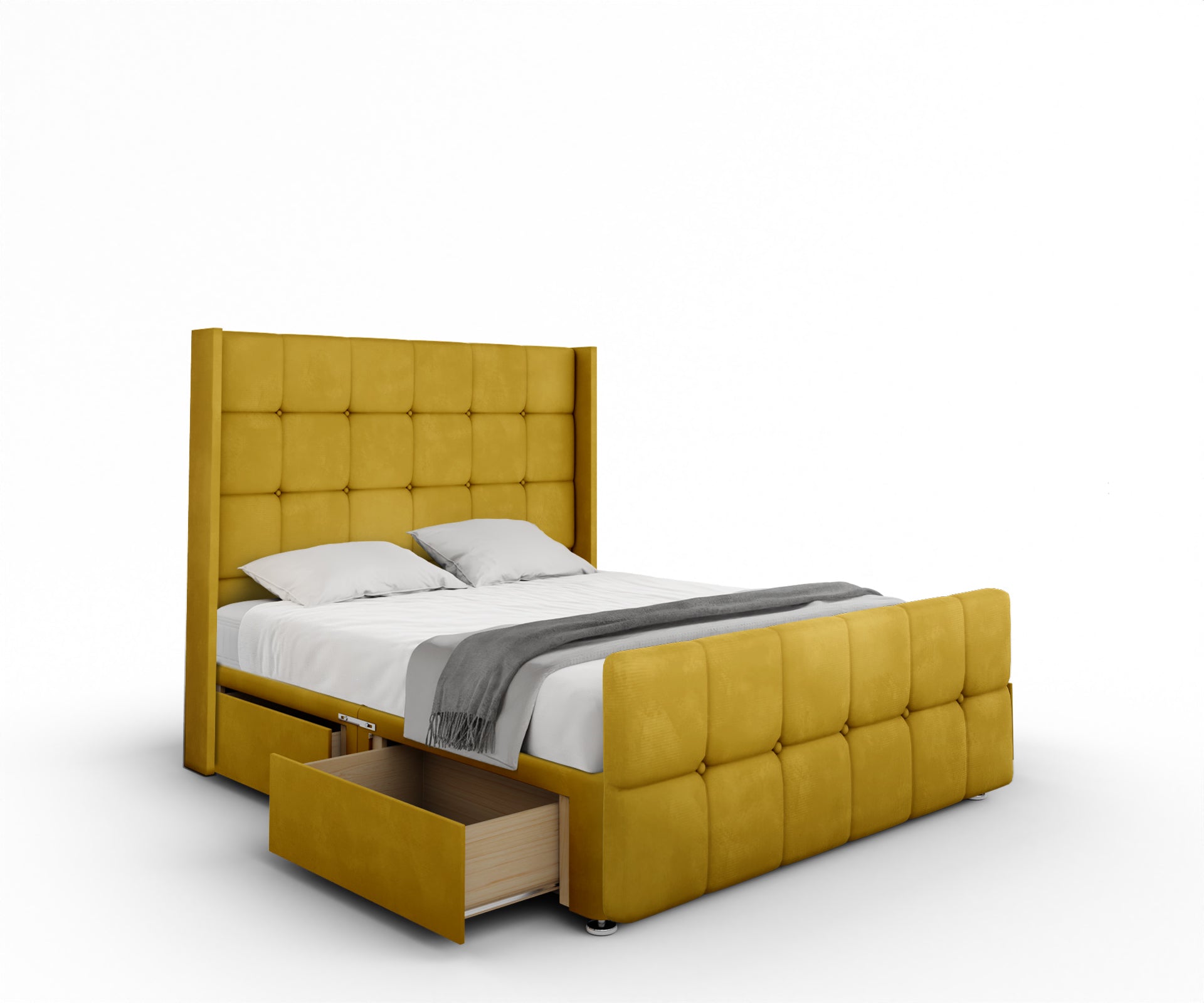 Mayfair Divan Bed Set With Footboard