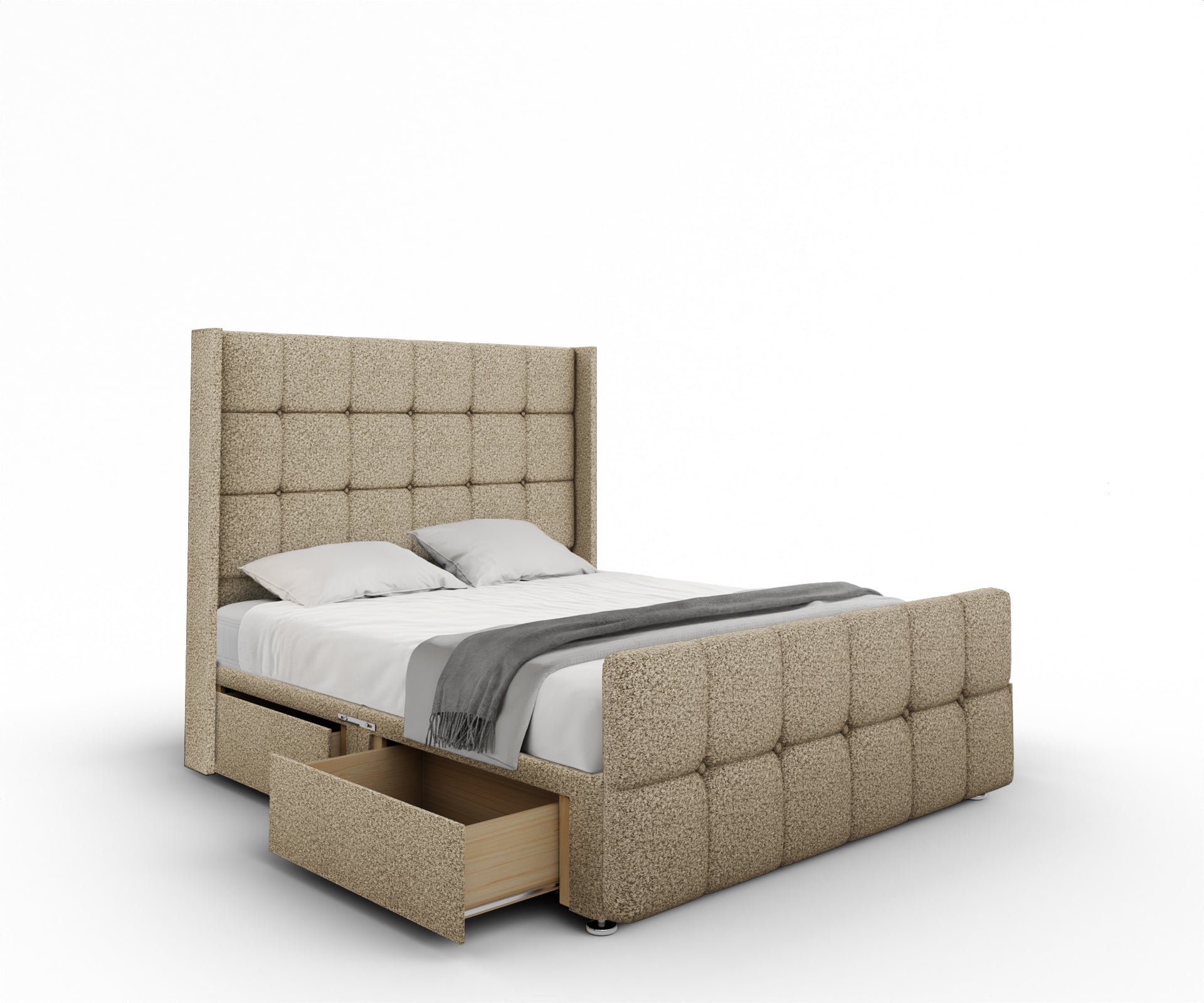 Mayfair Divan Bed Set With Footboard