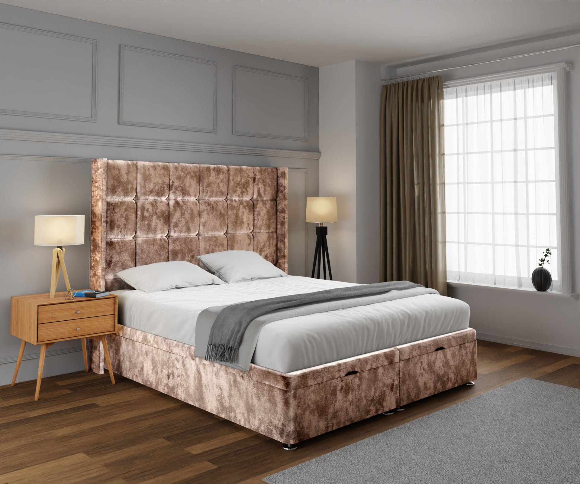 Mayfair Ottoman Storage Divan Bed Set