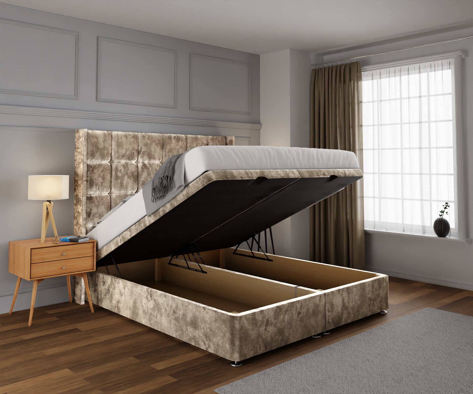 Mayfair Ottoman Storage Divan Bed Set