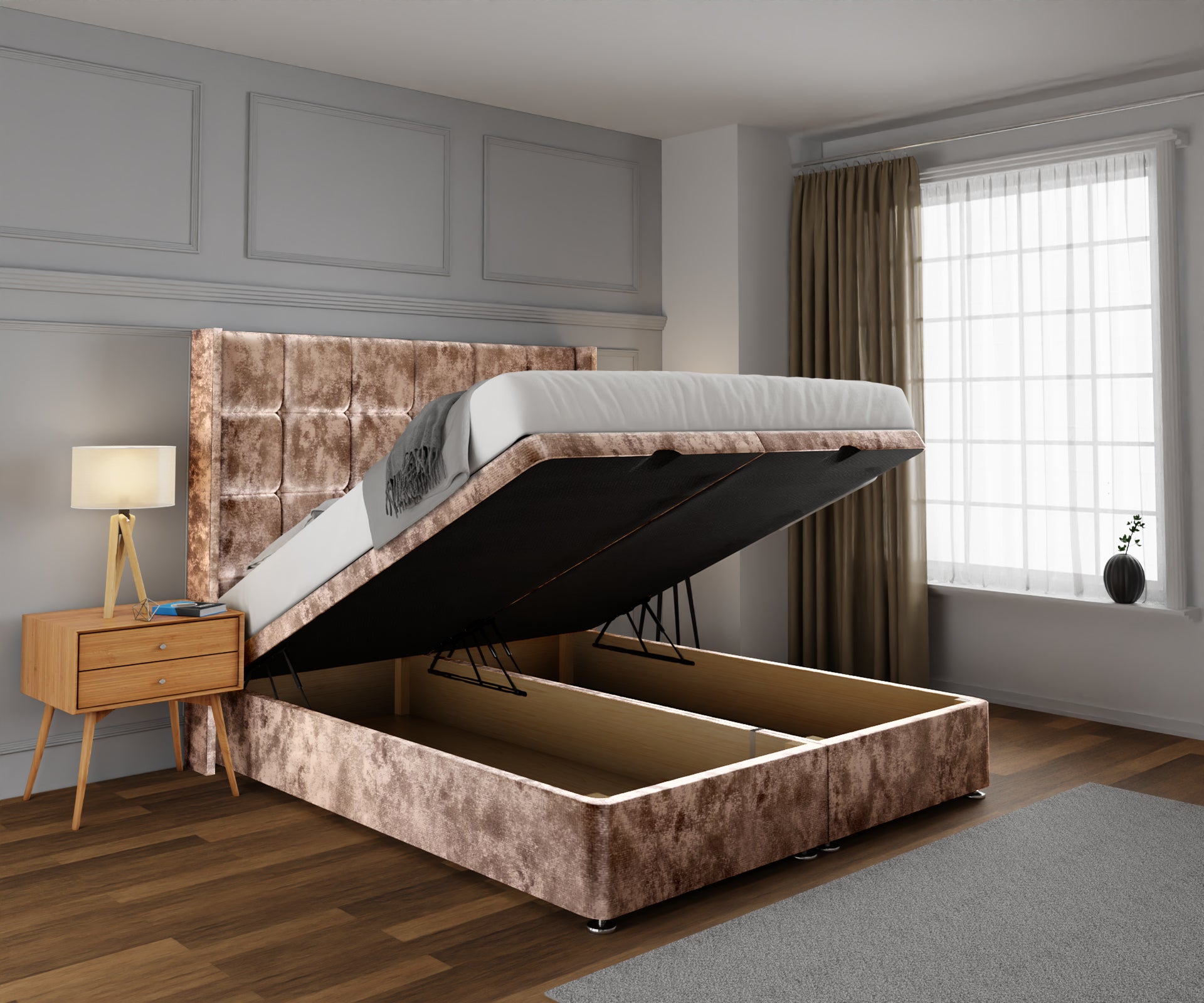 Mayfair Ottoman Storage Divan Bed Set