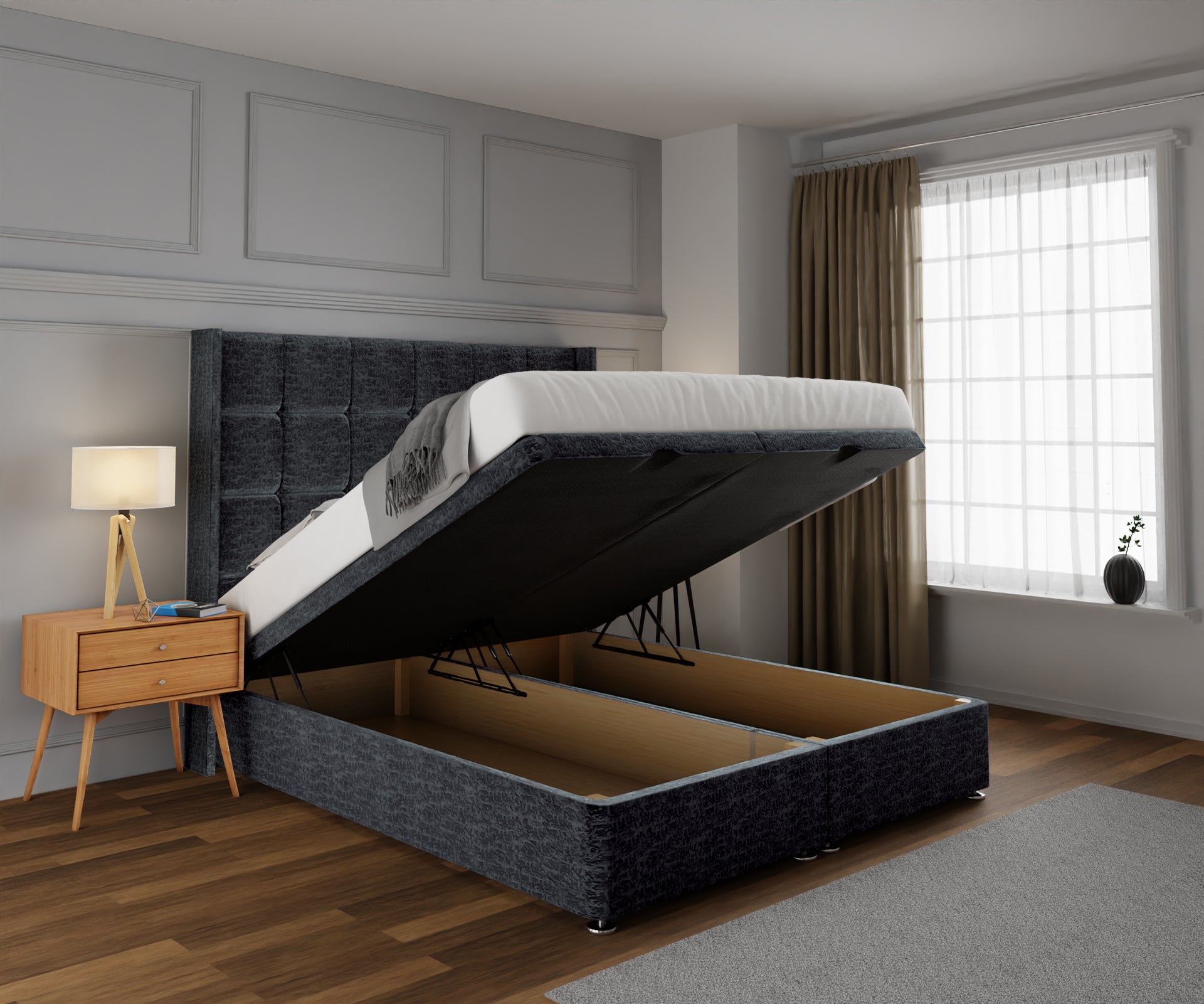 Mayfair Ottoman Storage Divan Bed Set