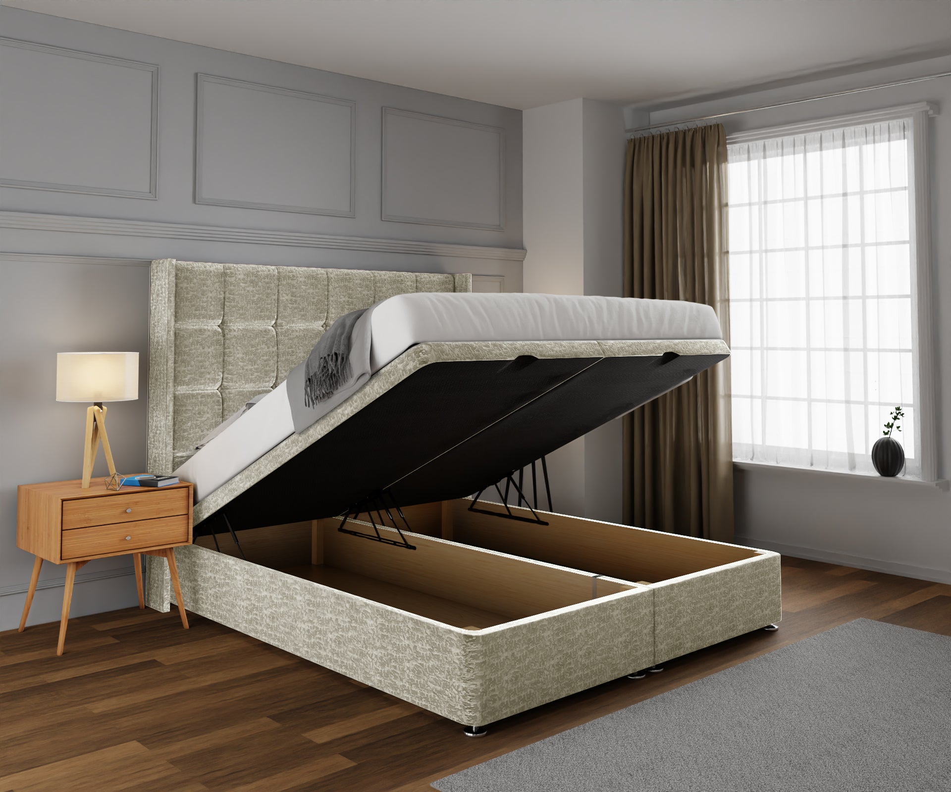 Mayfair Ottoman Storage Divan Bed Set