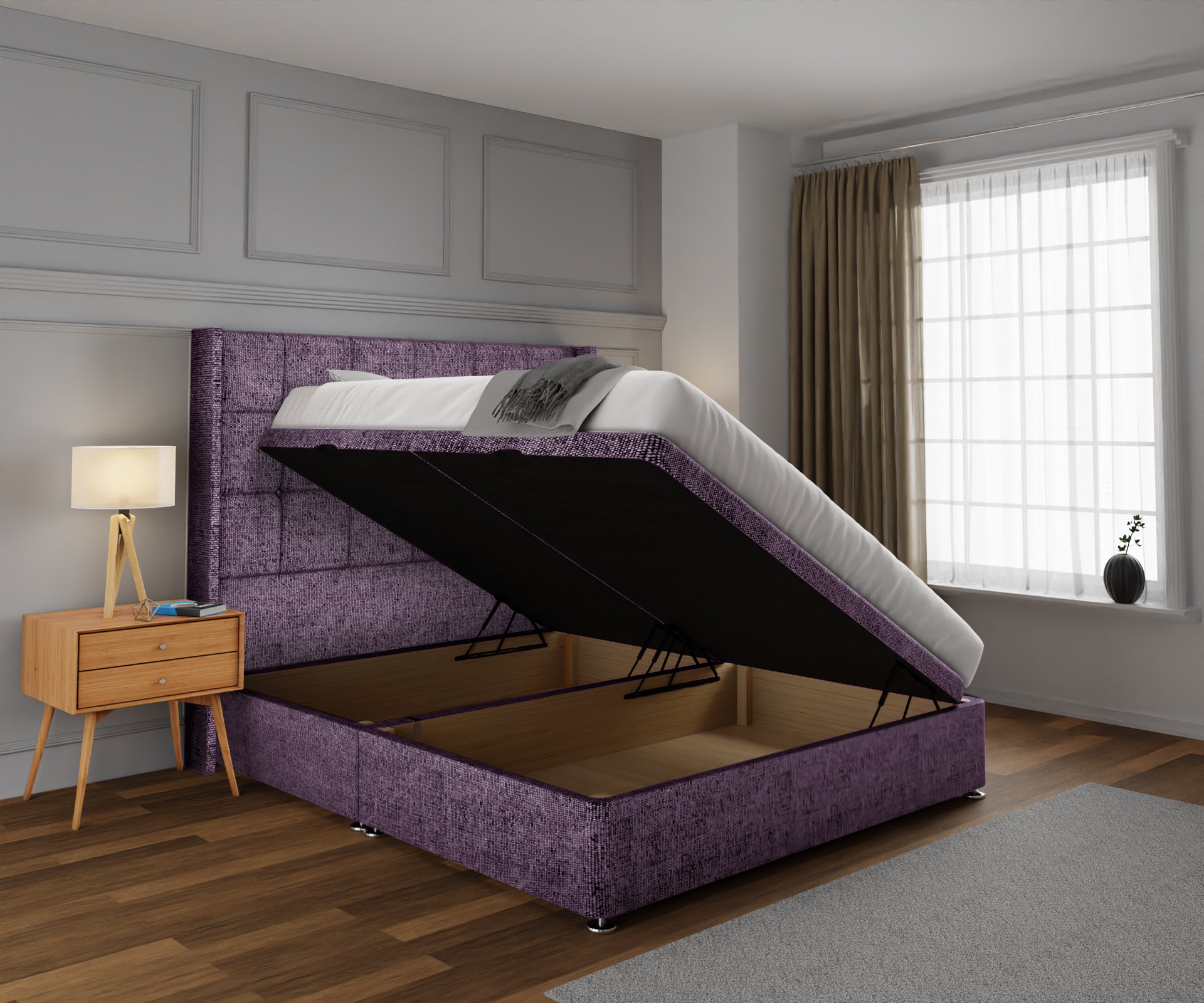 Mayfair Ottoman Storage Divan Bed Set