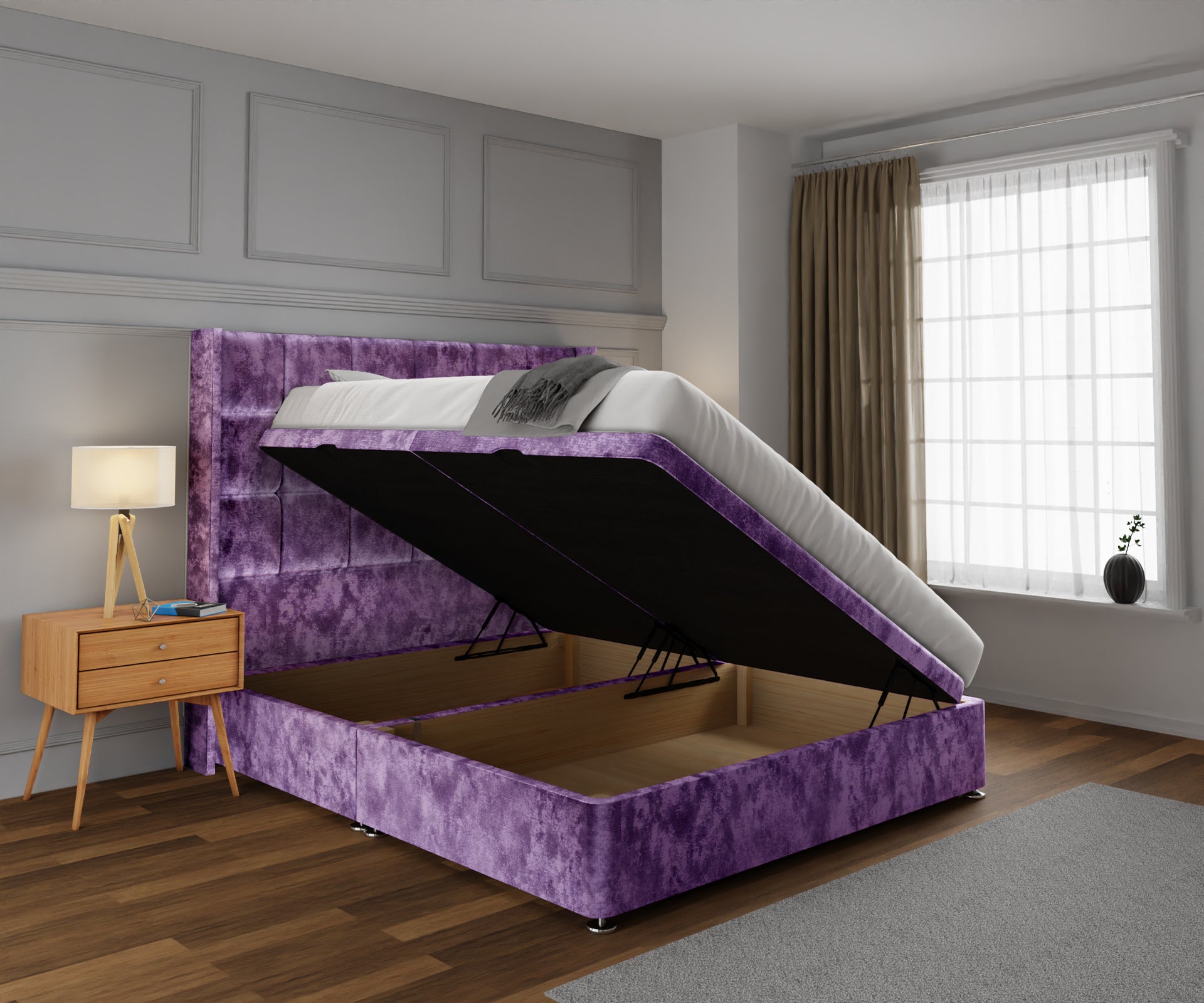 Mayfair Ottoman Storage Divan Bed Set