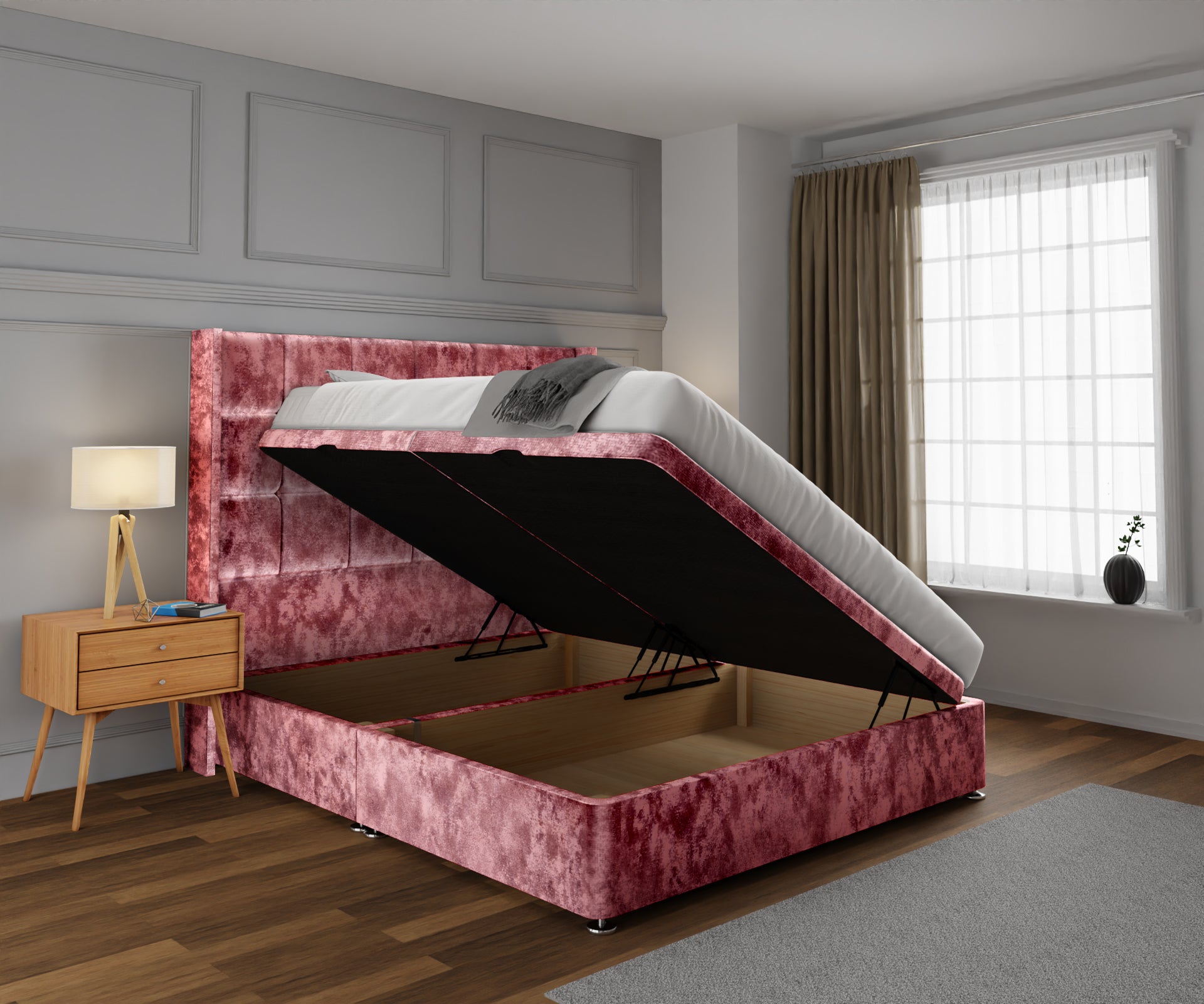 Mayfair Ottoman Storage Divan Bed Set