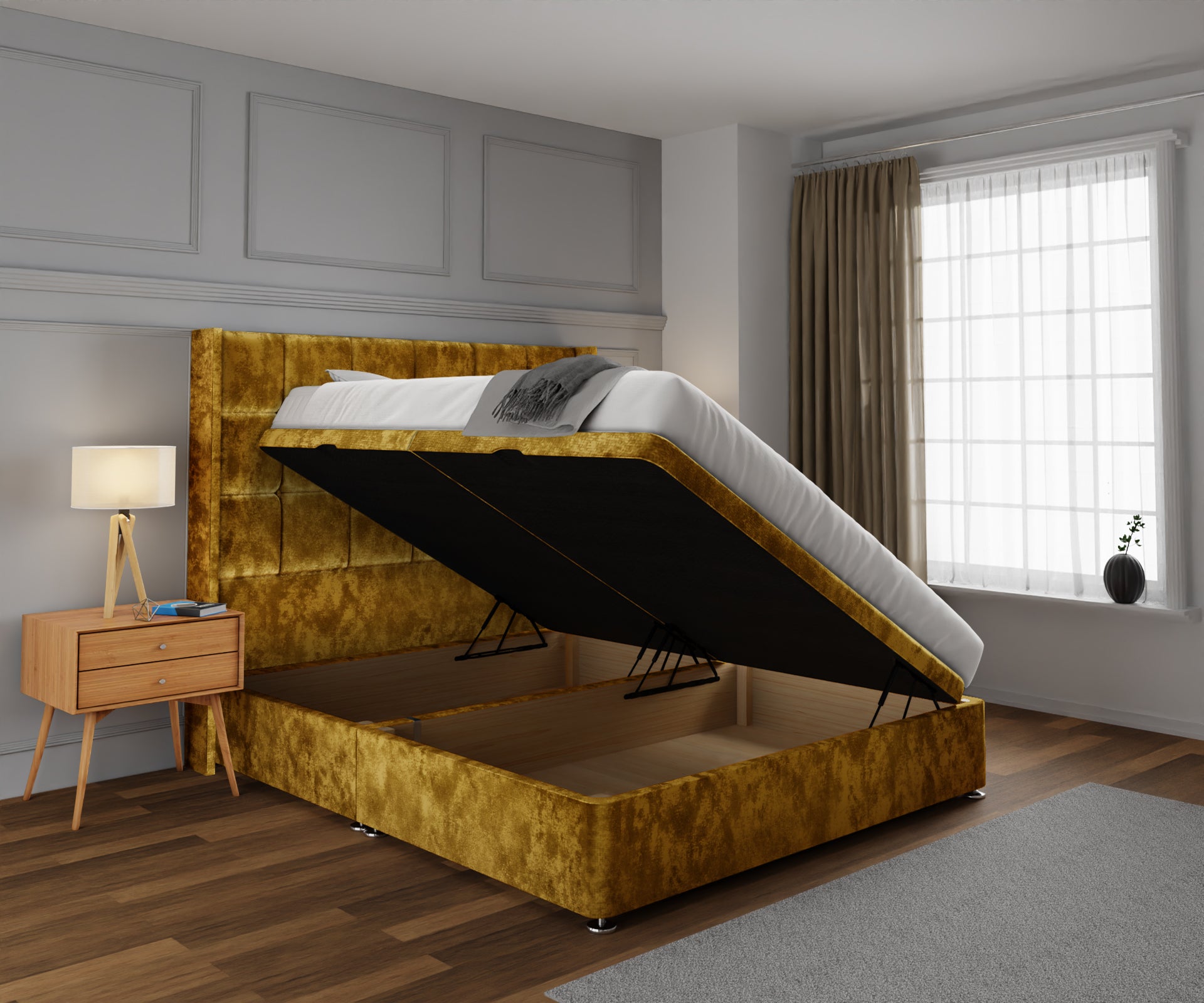 Mayfair Ottoman Storage Divan Bed Set