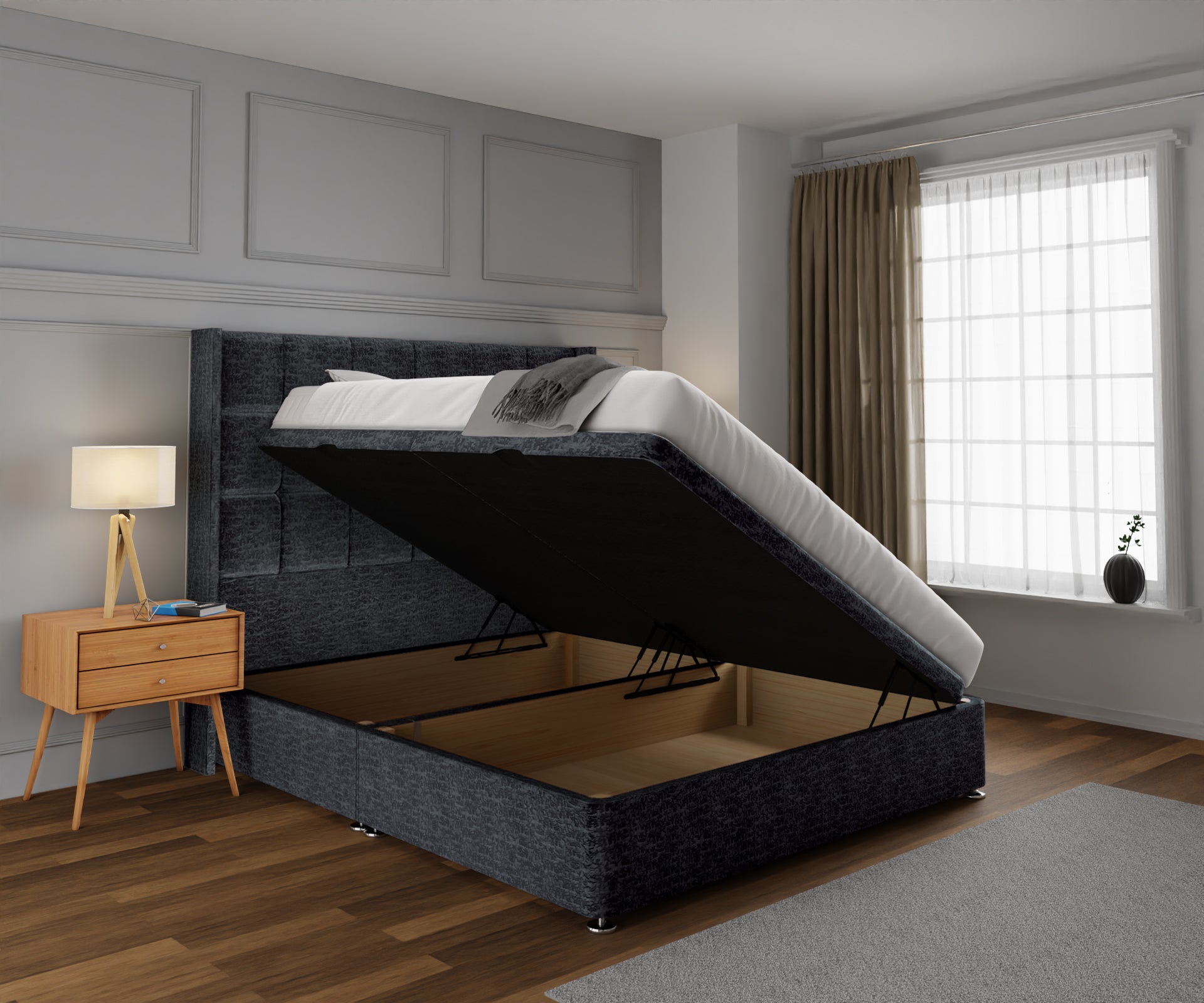 Mayfair Ottoman Storage Divan Bed Set