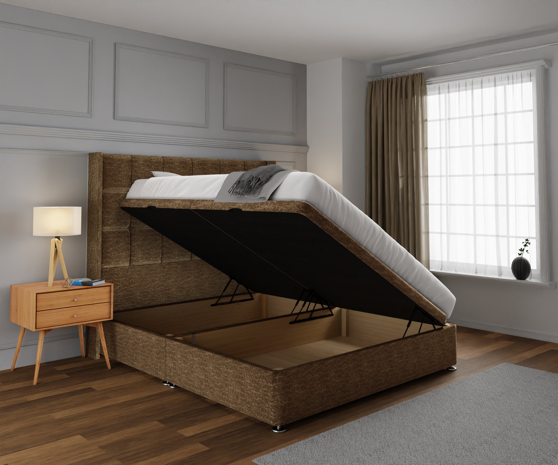 Mayfair Ottoman Storage Divan Bed Set