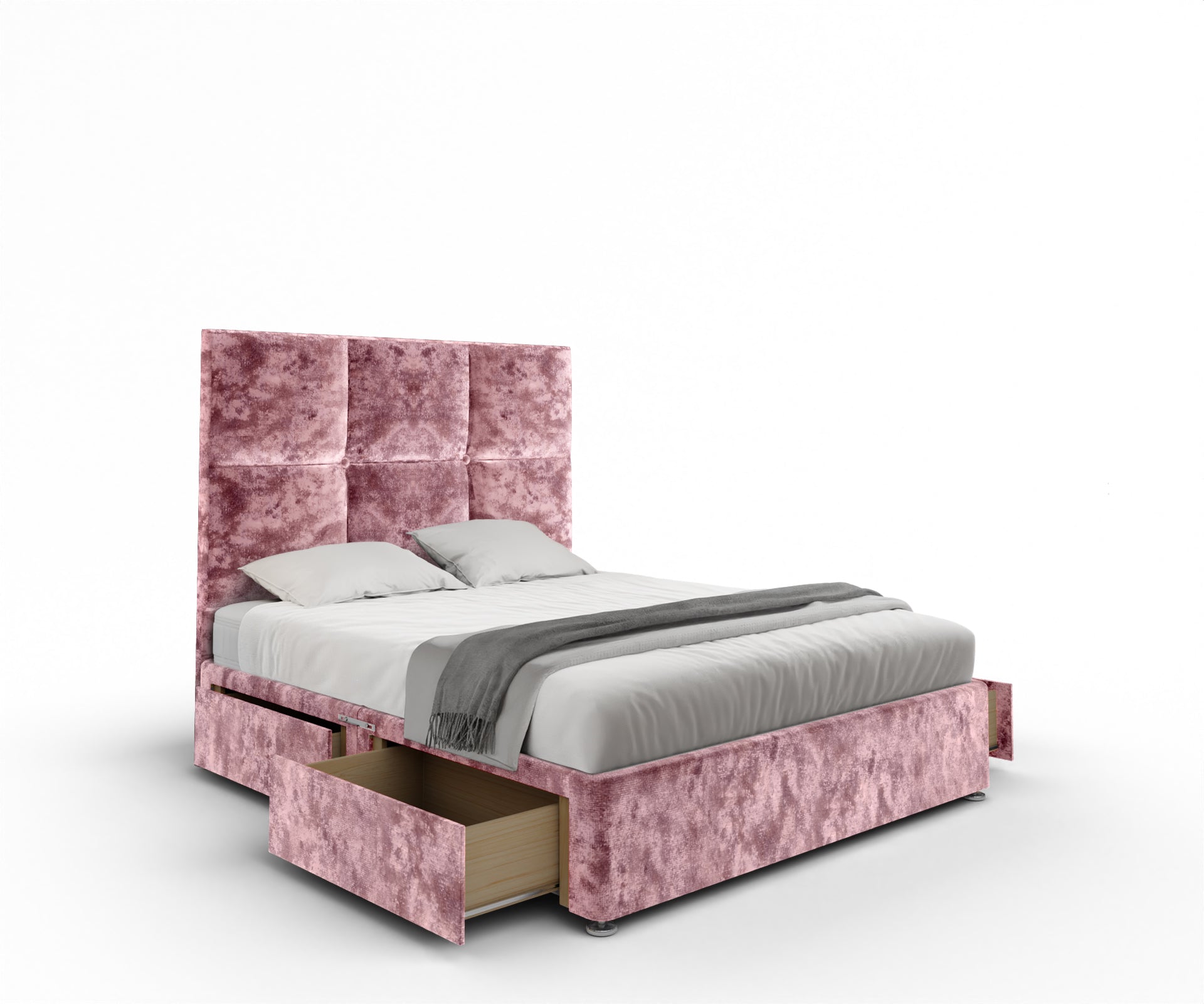 Mia Cube Large Divan Bed Set