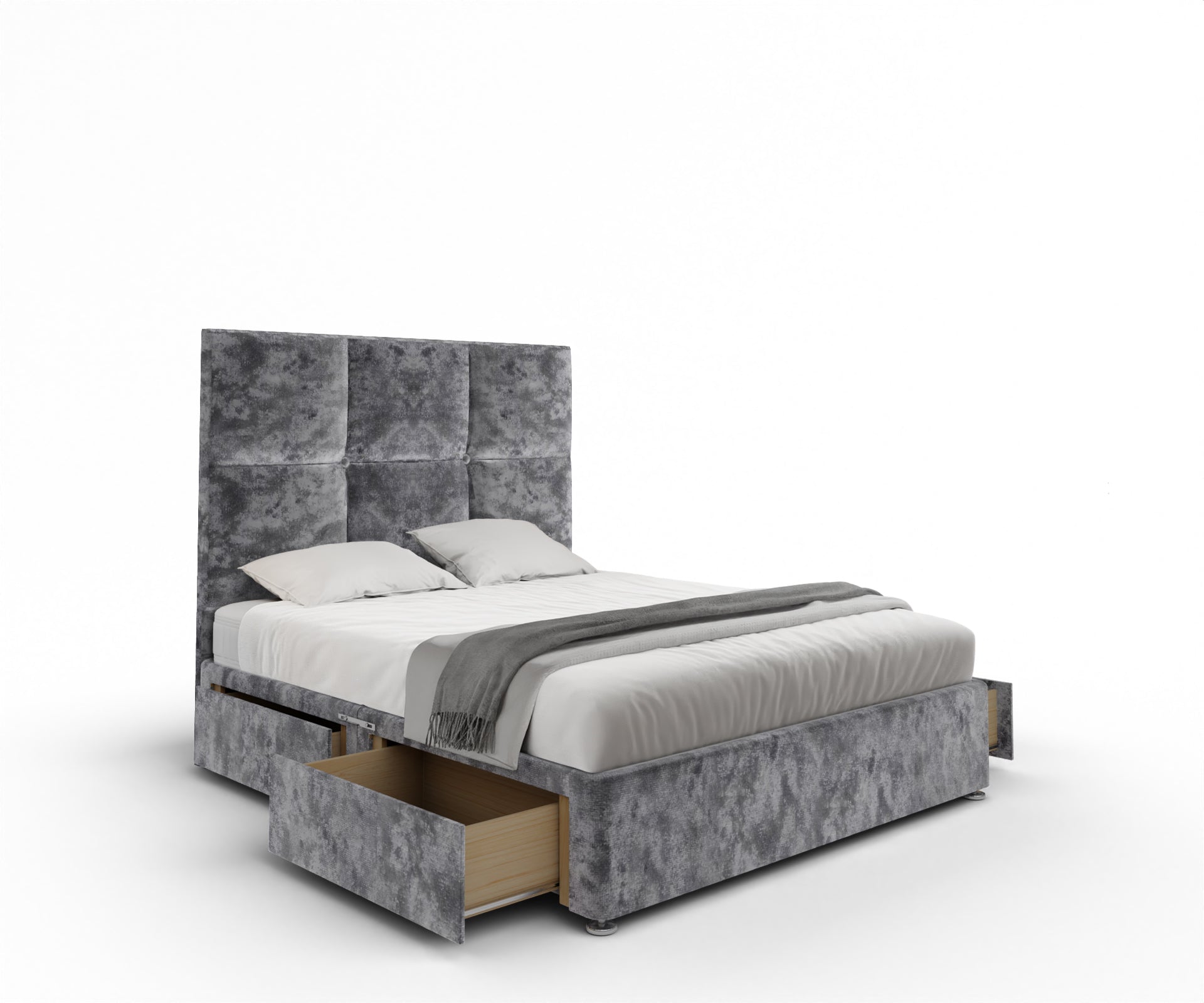 Mia Cube Large Divan Bed Set