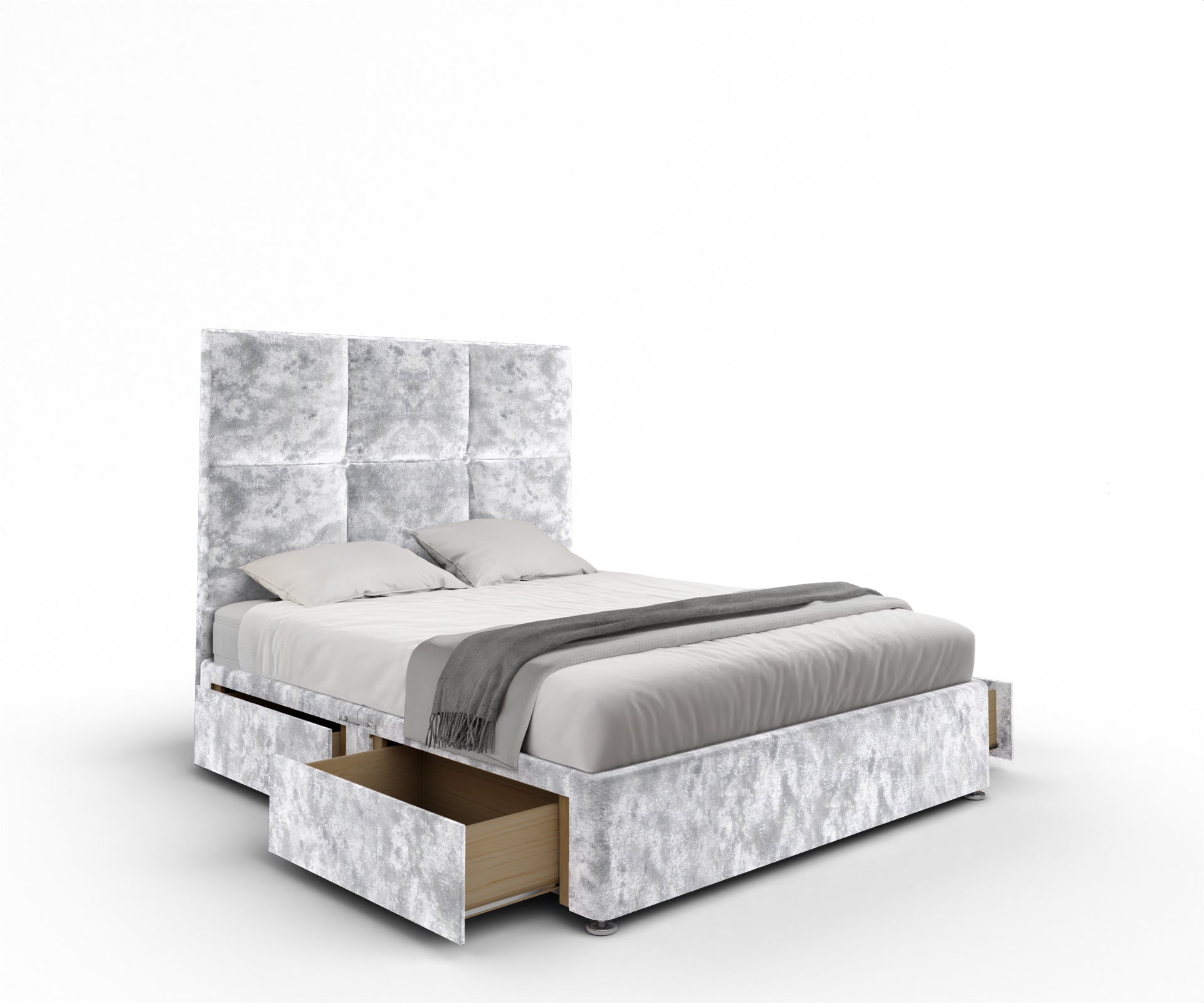 Mia Cube Large Divan Bed Set