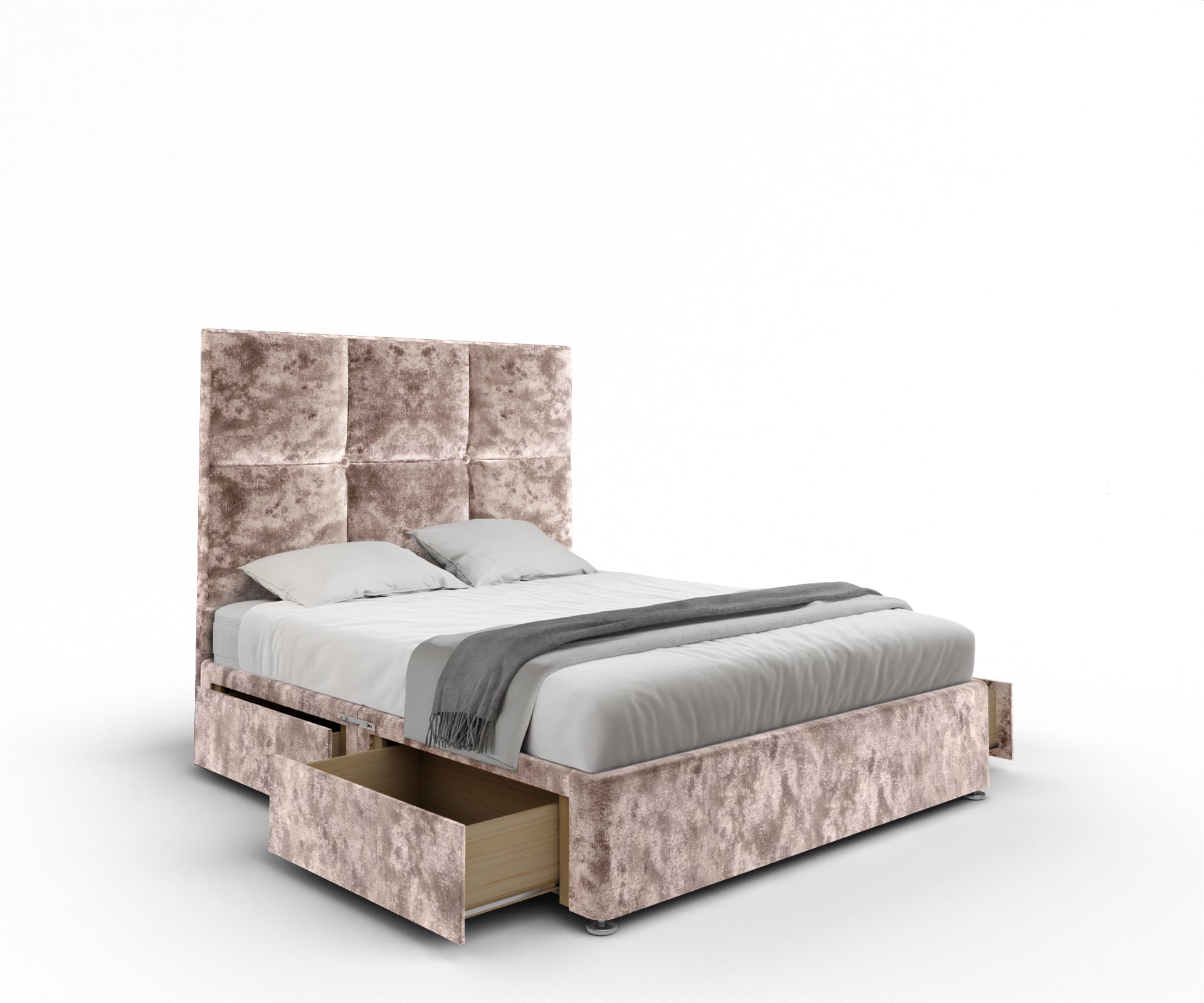 Mia Cube Large Divan Bed Set