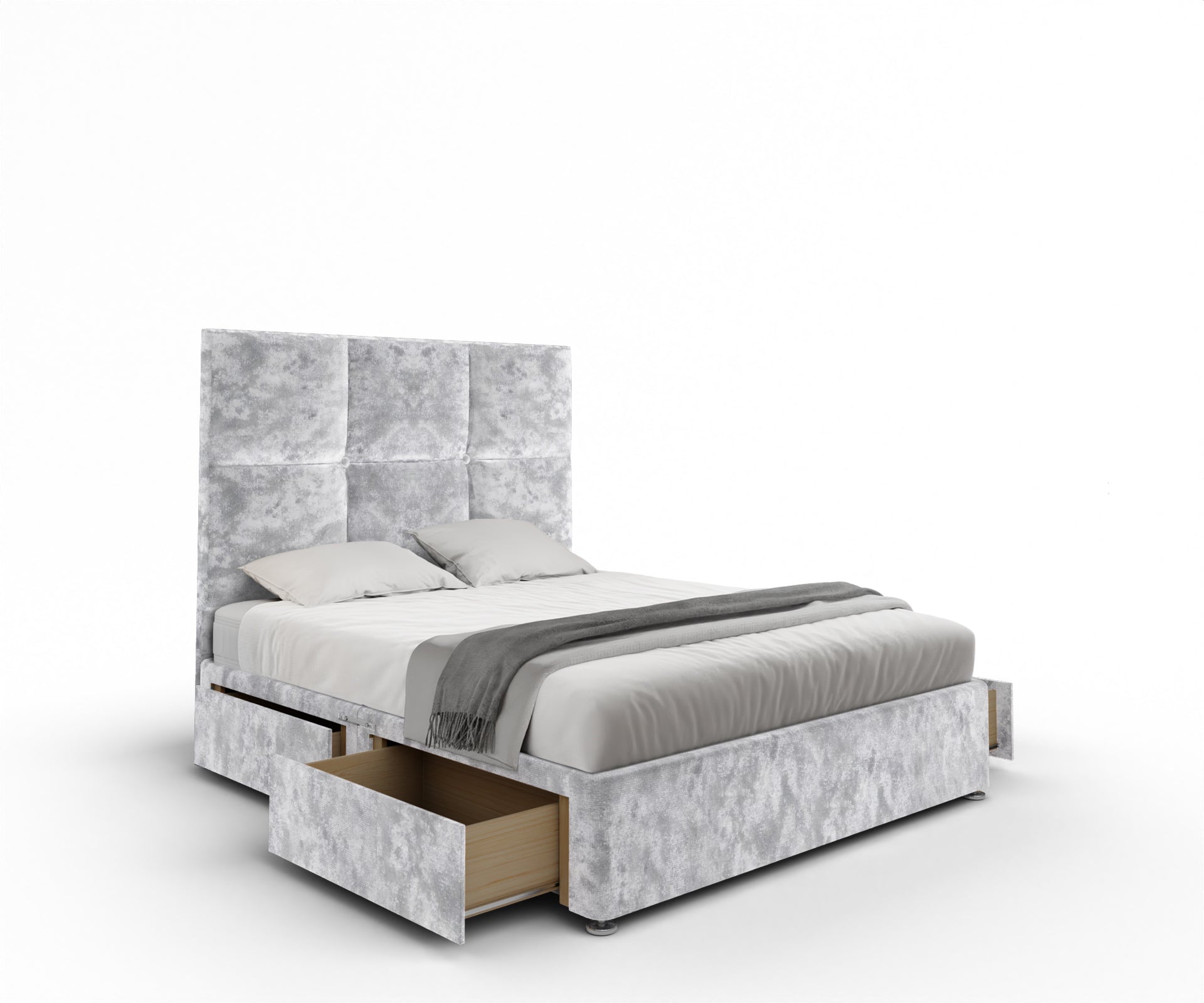 Mia Cube Large Divan Bed Set