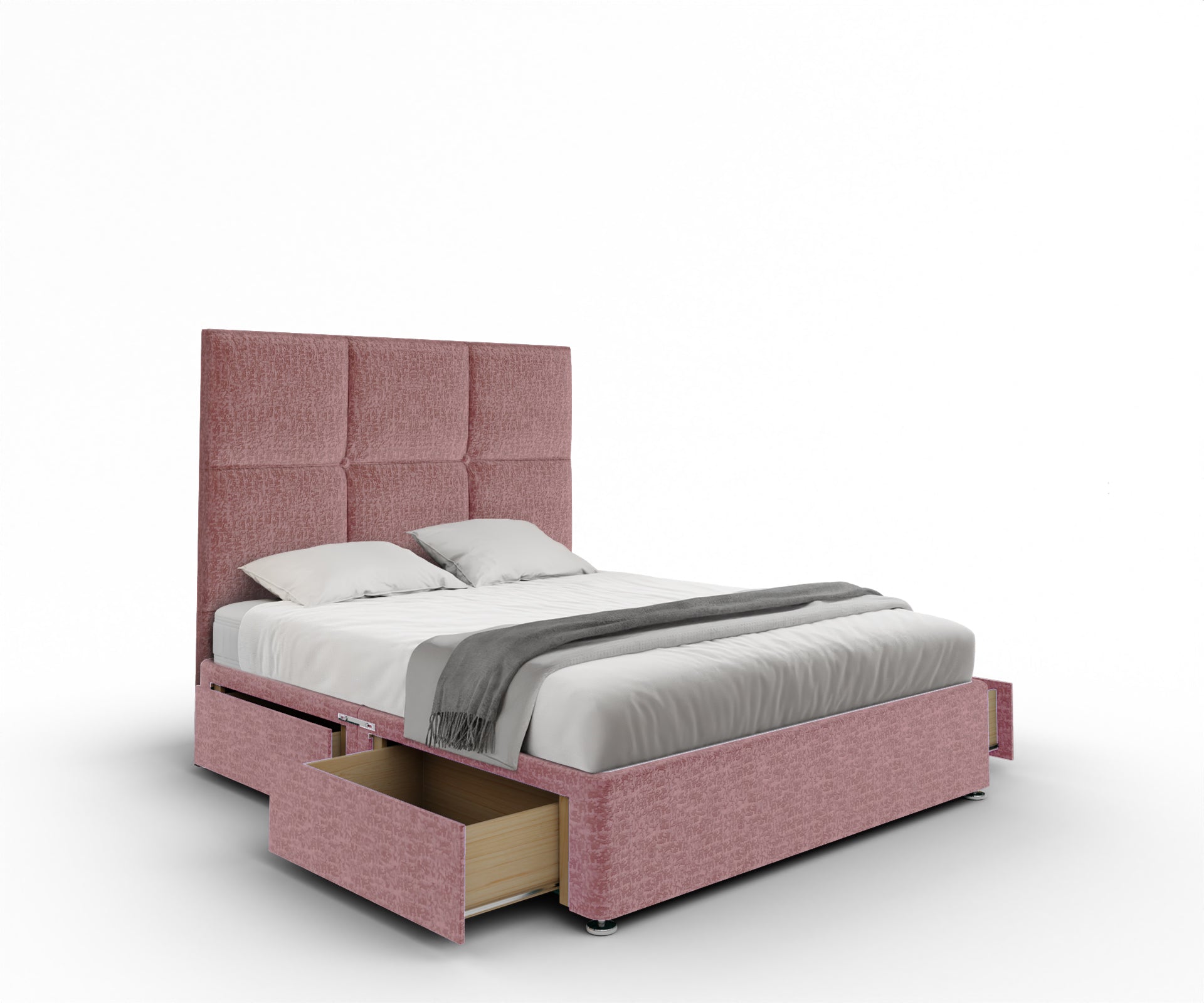 Mia Cube Large Divan Bed Set