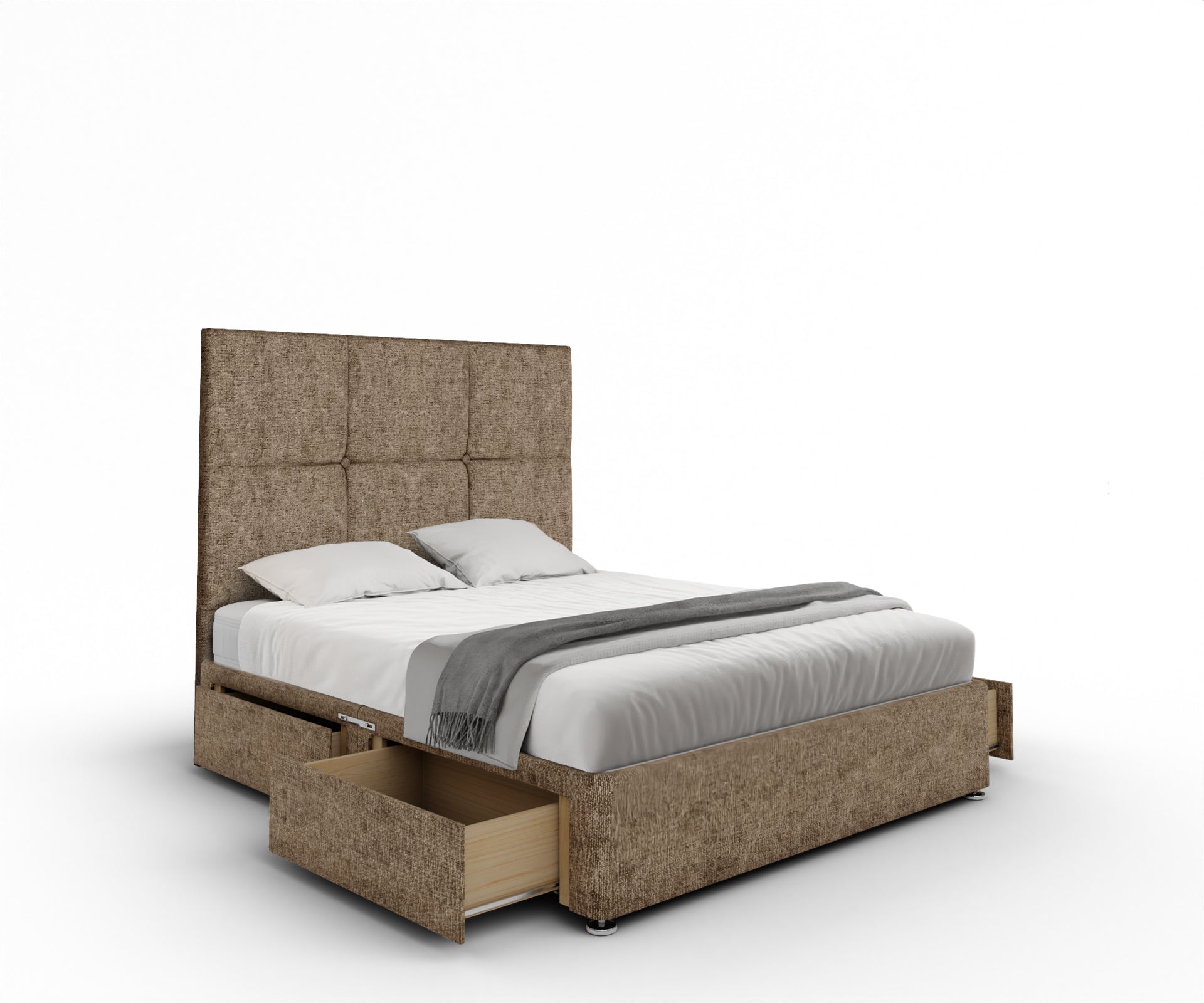 Mia Cube Large Divan Bed Set