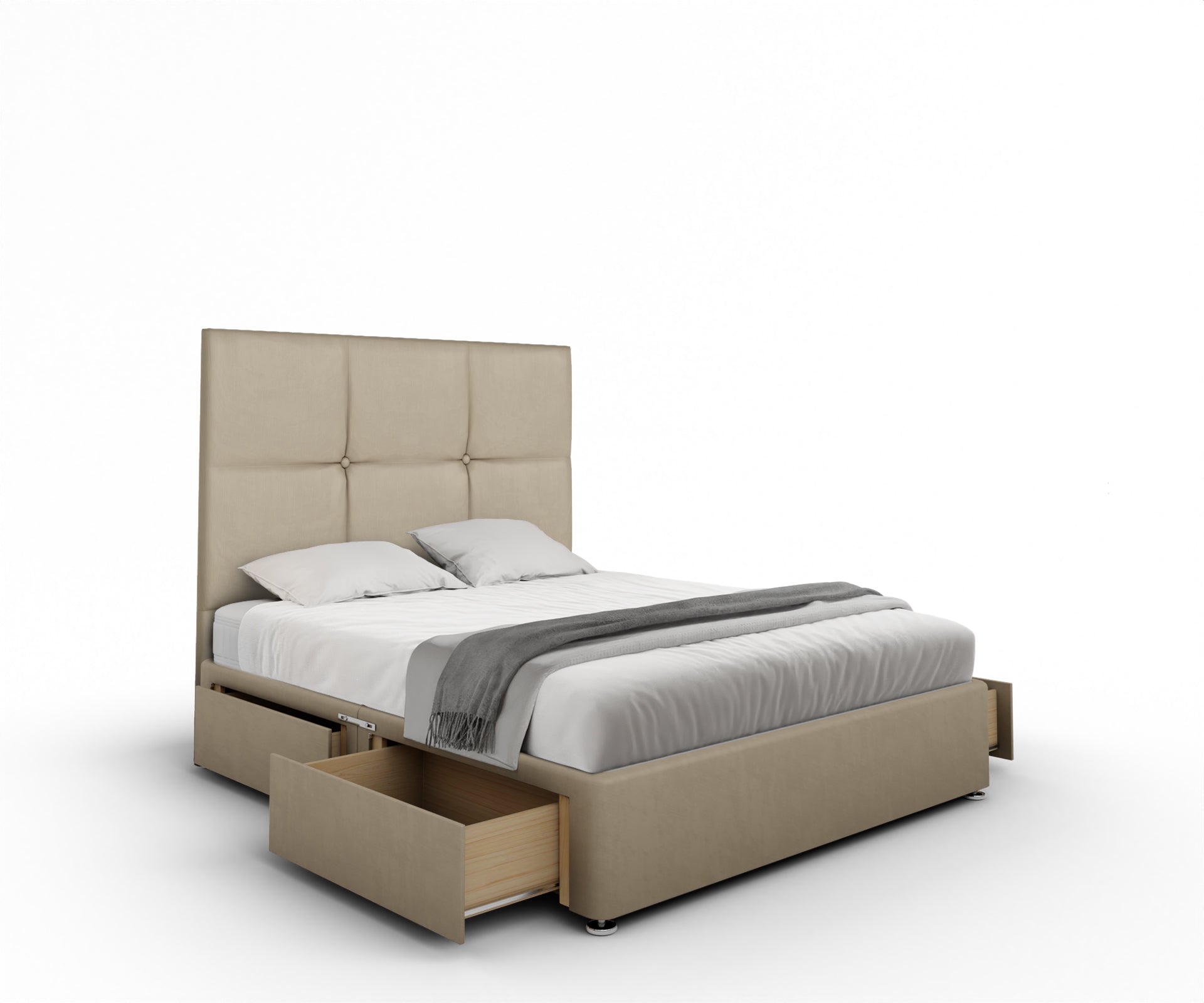 Mia Cube Large Divan Bed Set